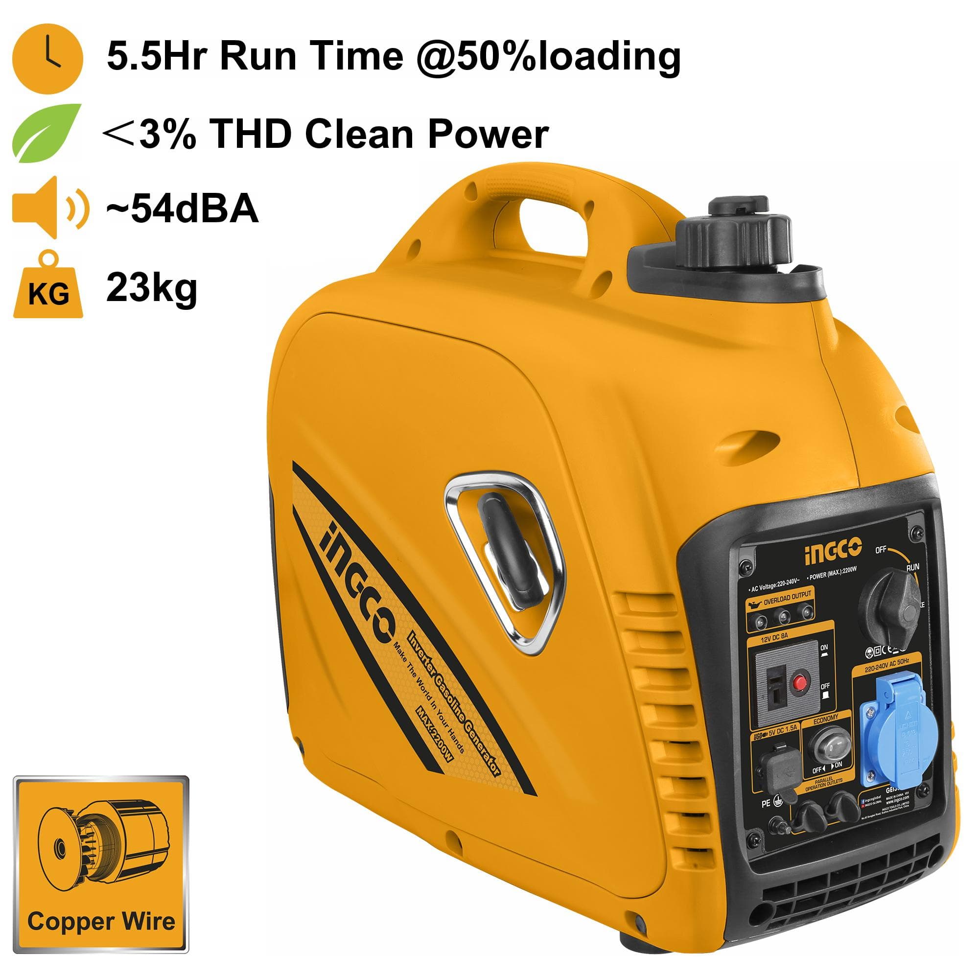 Generator 2.2kw invertor