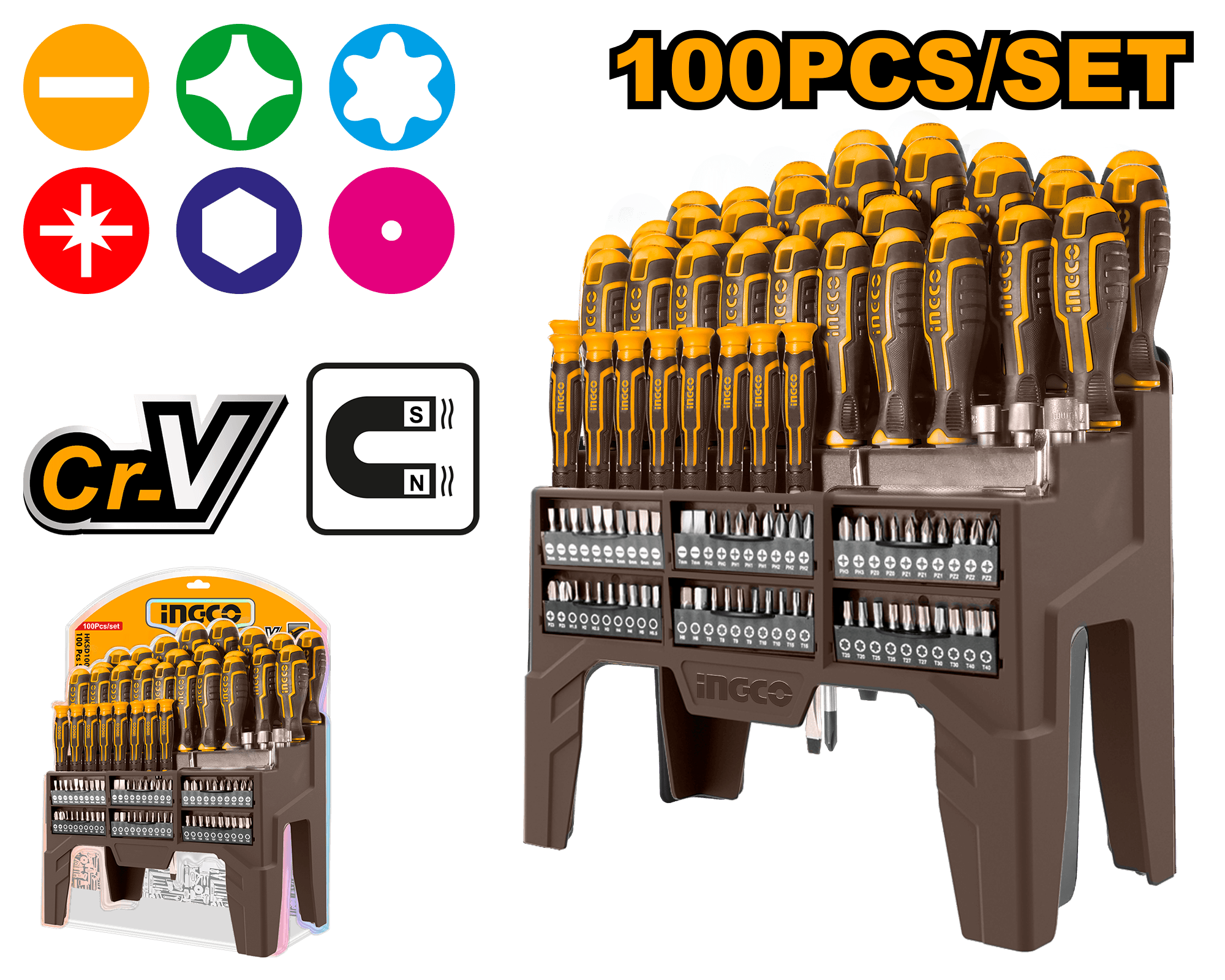 Set Surubelnite si Biti 100 buc (nou)