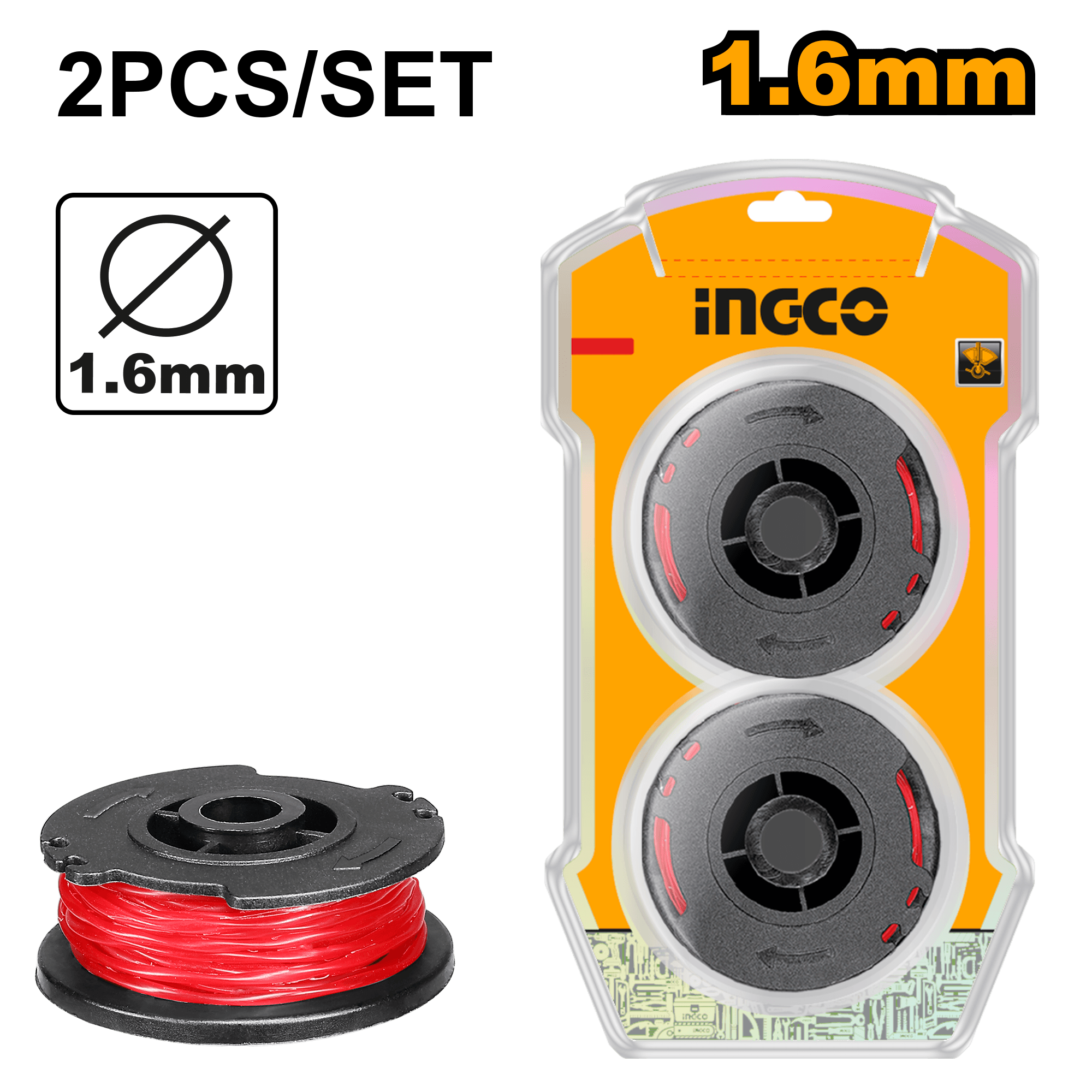 Rezerva Tambur Motocoasa 5m 1.6mm Set 2 Buc