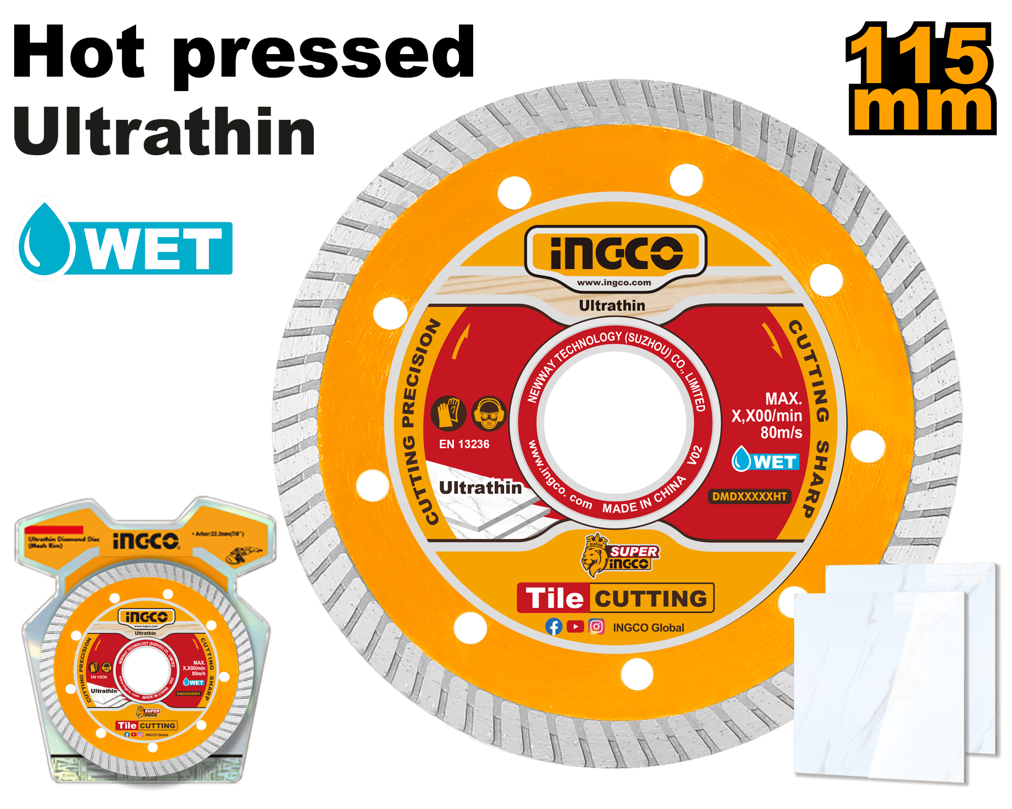 Disc Diamantat Turbo Ultra Subtire Industrial