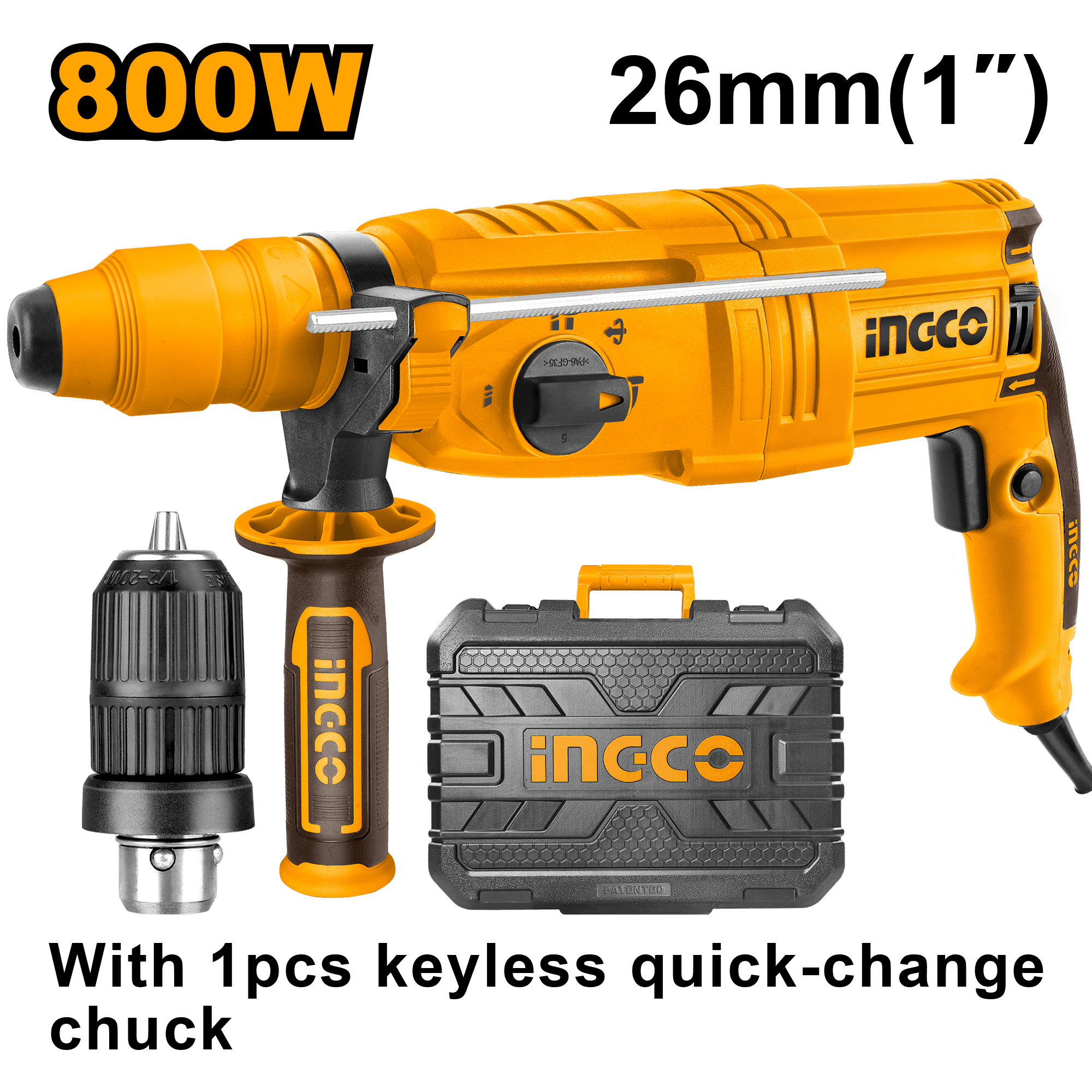 Picammer SDS 800W + Mandrina Automata