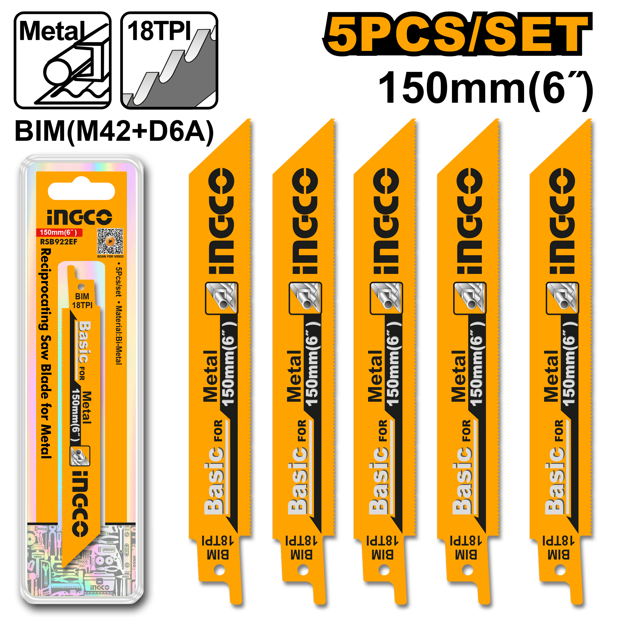 Panza Fierastrau Sabie Metal set 5buc (nou)