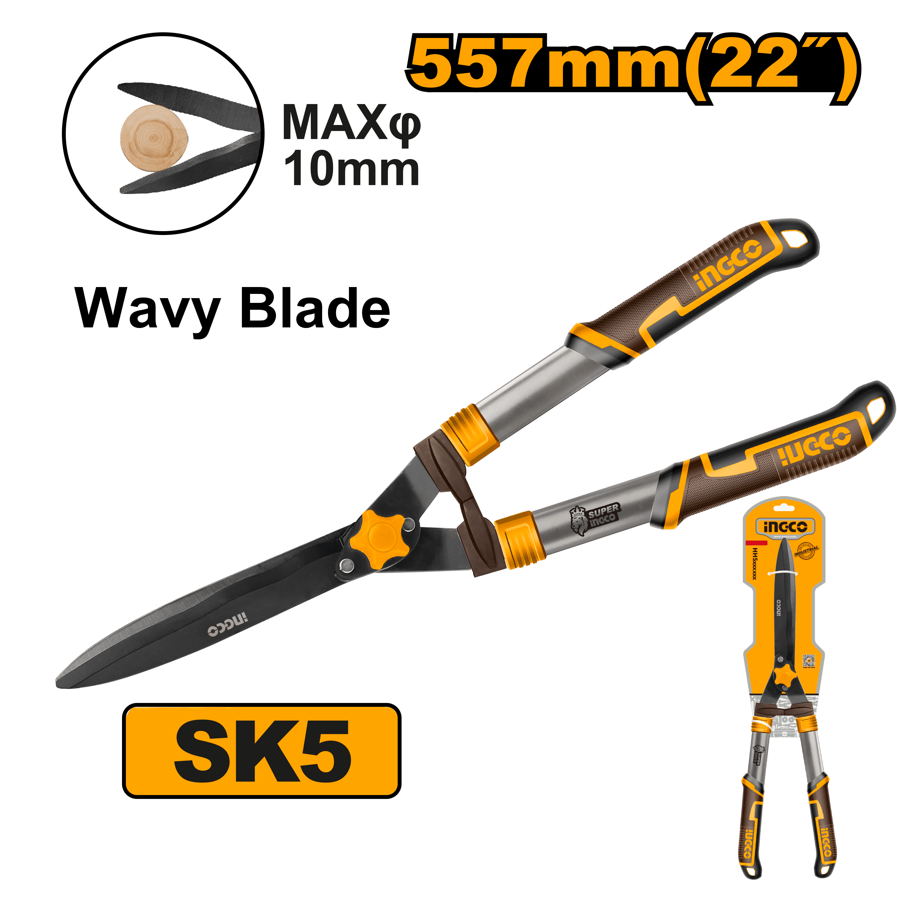 Foarfeca pentru Gard Viu 557mm