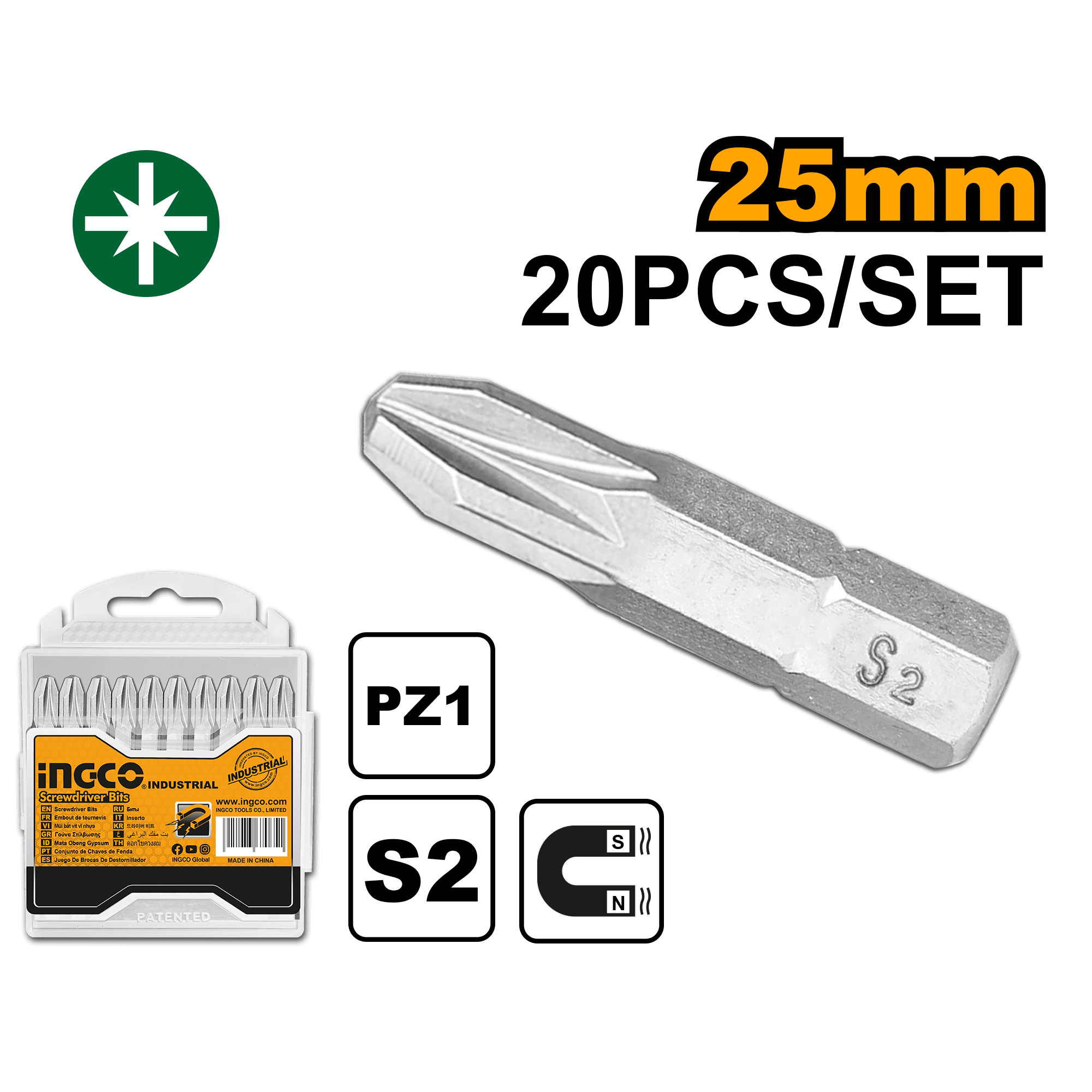 Set de Biti PZ3 Scurti 20buc