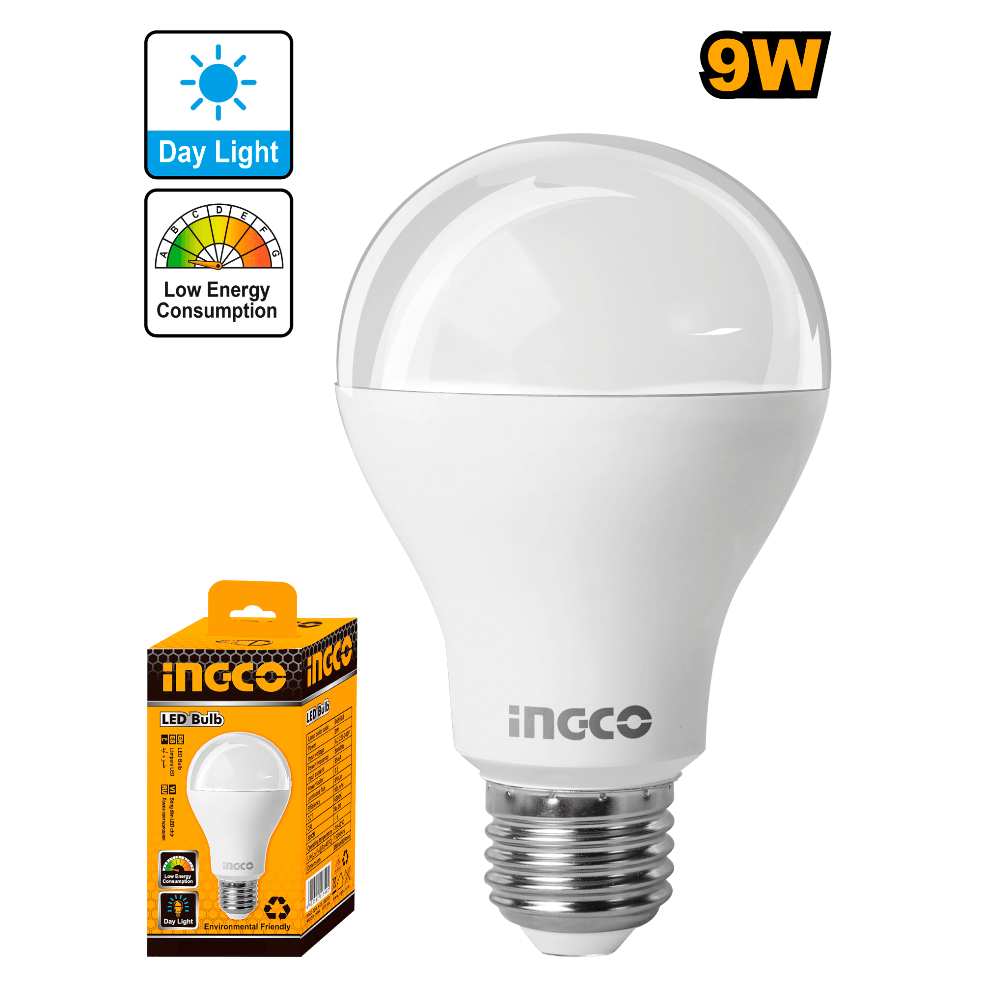 Bec cu LED 9W
