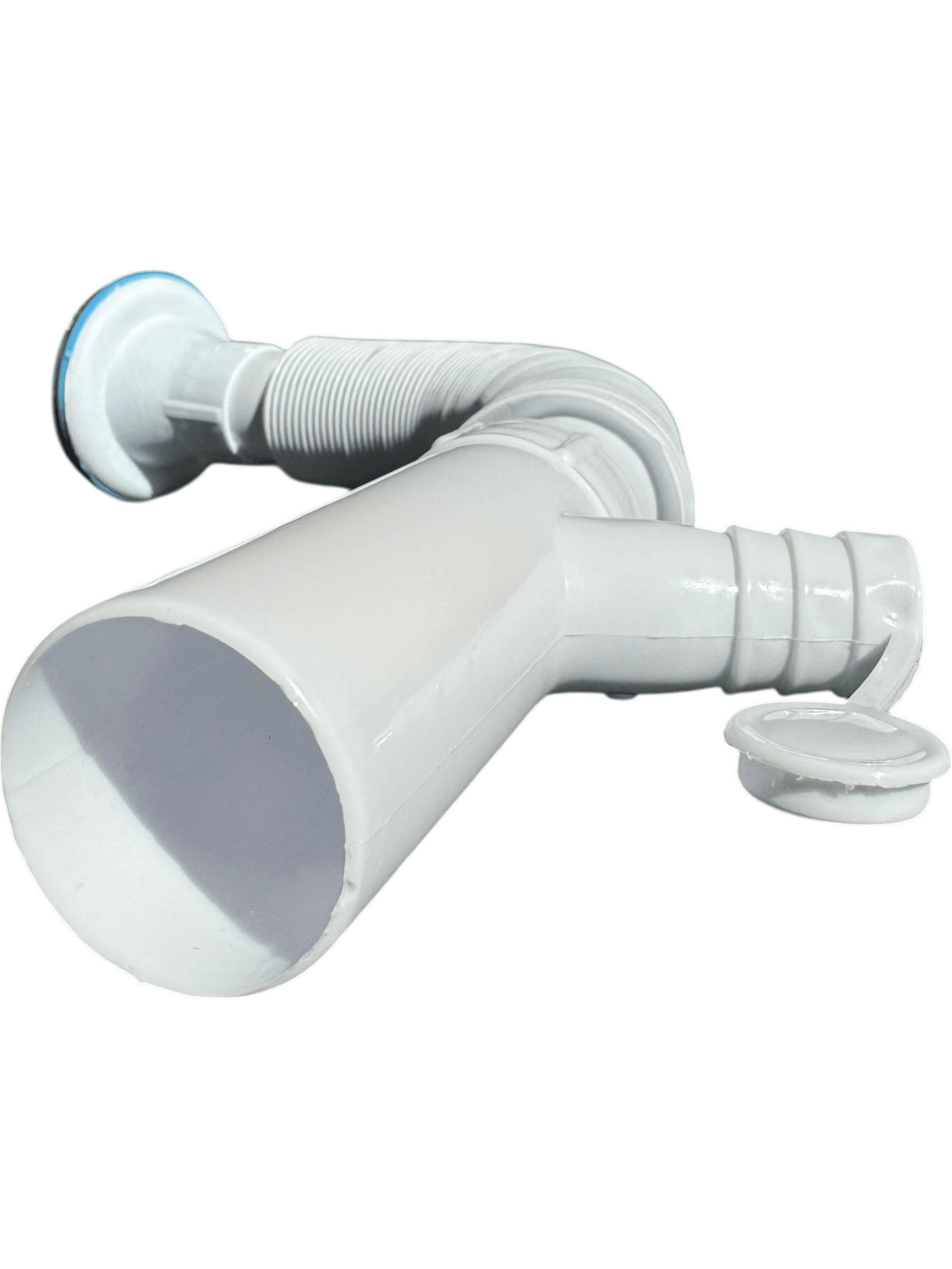 Sifon Flexibil plastic 32"cu adaptor pt masina de spalat image