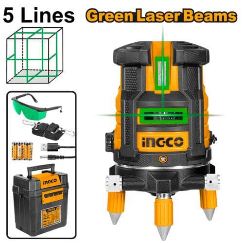 Nivela cu Laser Verde Rotativa 
