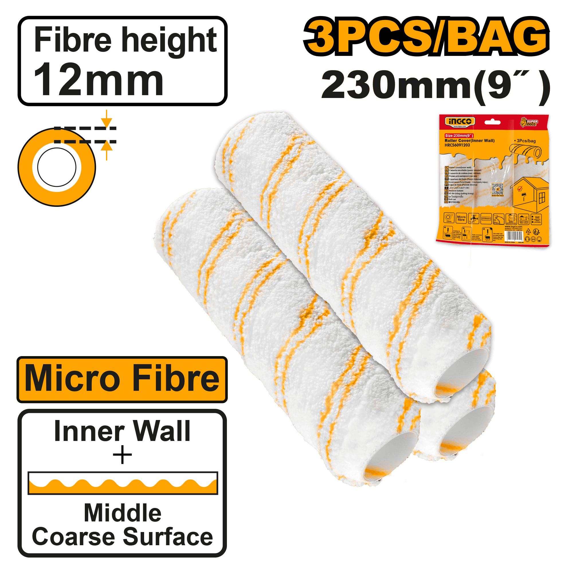 Rezerve Trafalet 230mm Set 3 buc