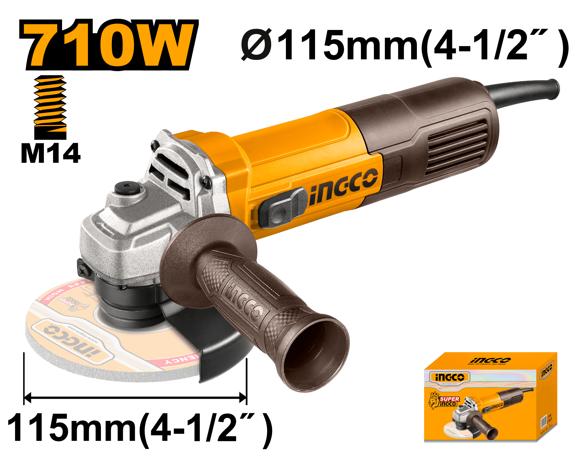 Flex Unghiular 710W 115mm