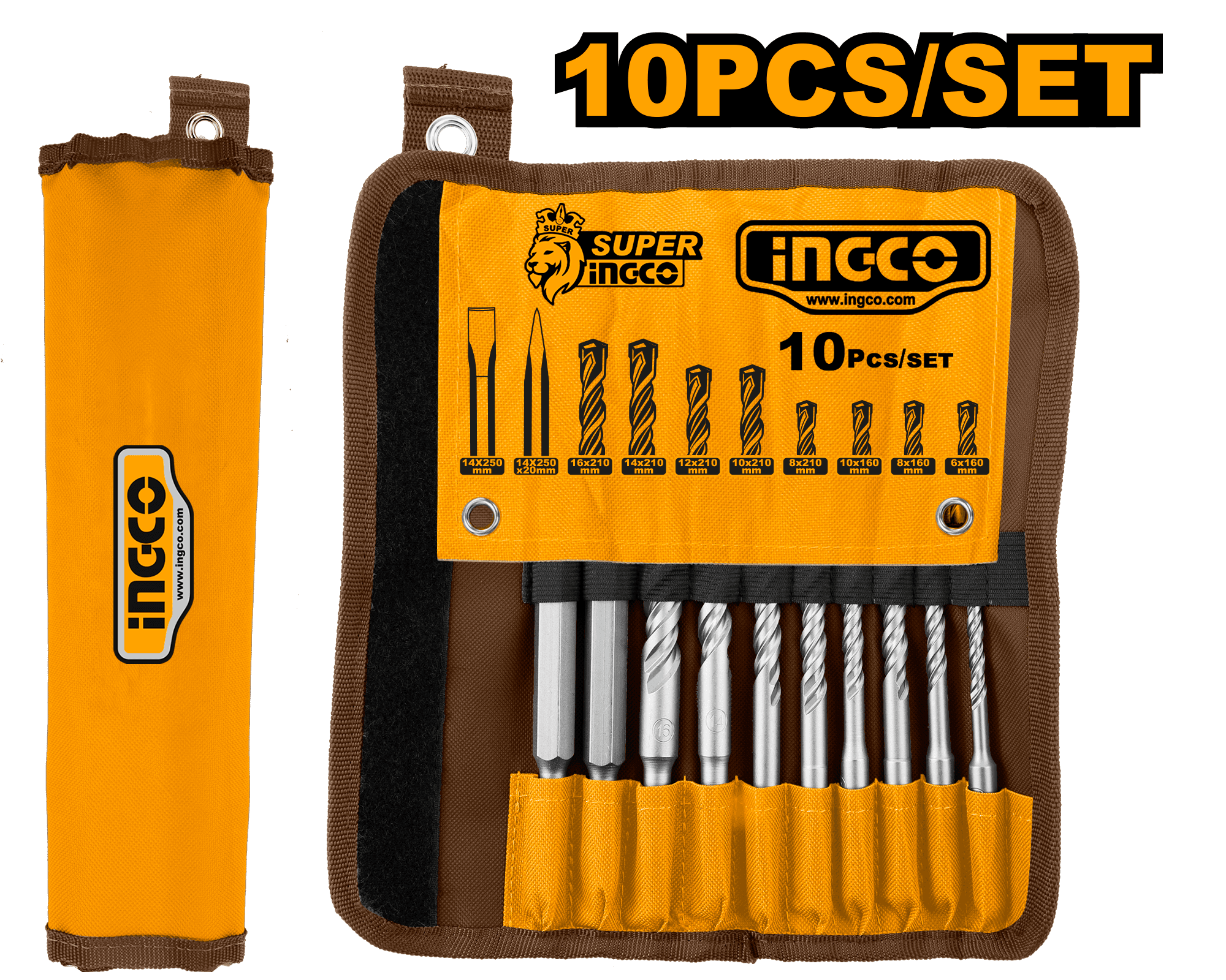 Set de Burghie SDS 10buc