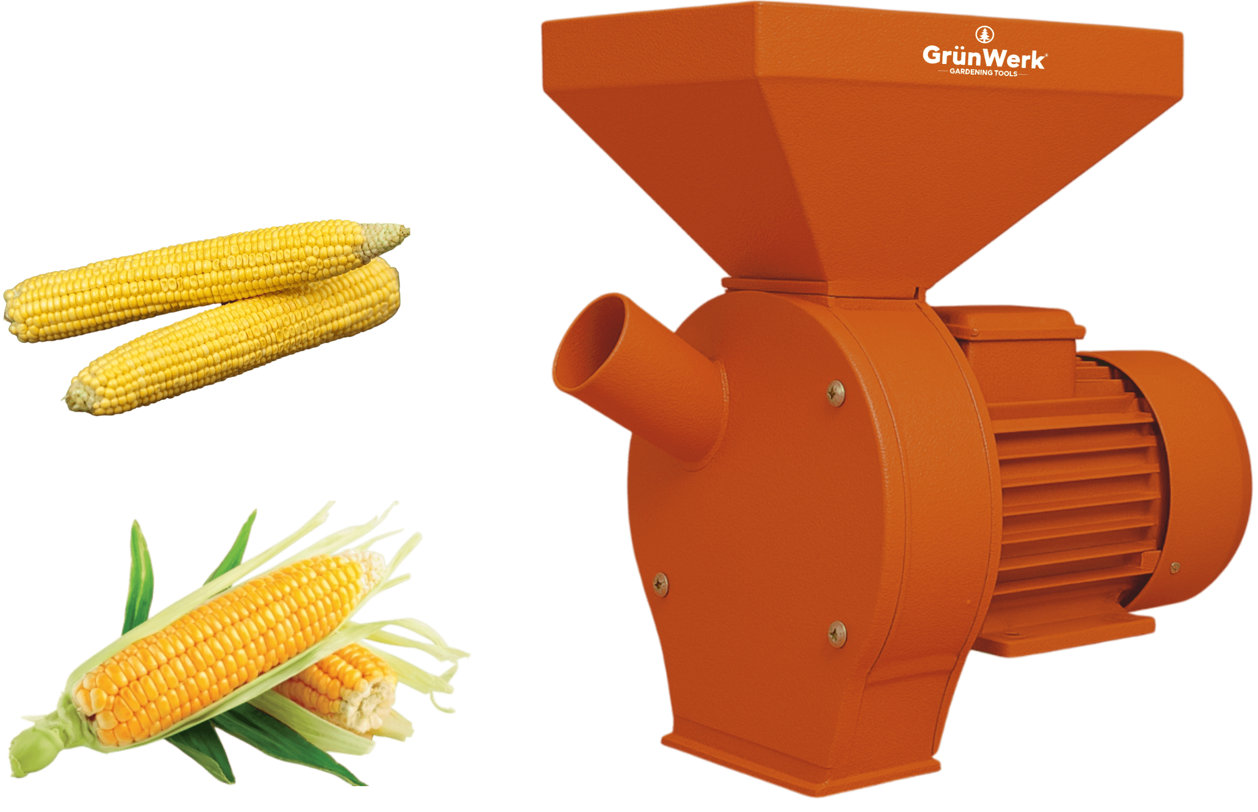 Moara Electrica pentru Macinat Porumb GrunWerk