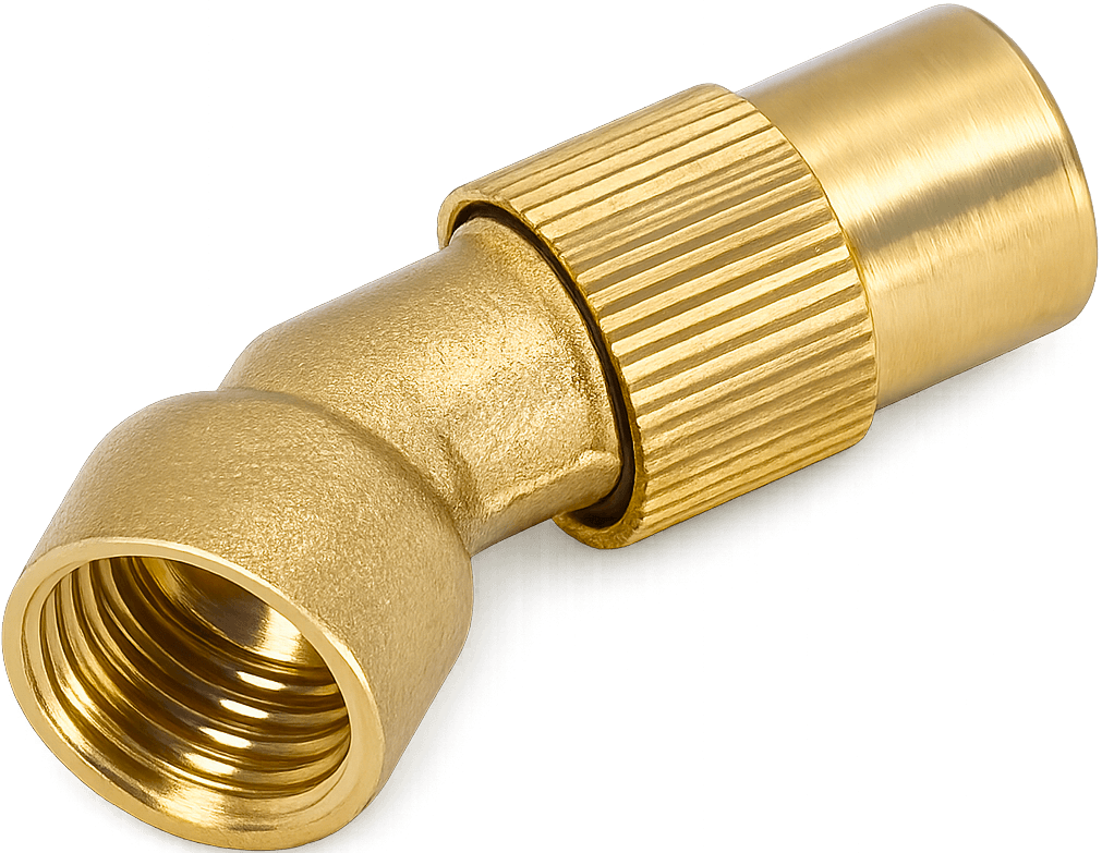 Cap pentru Tija din Cupru la 45 Grade