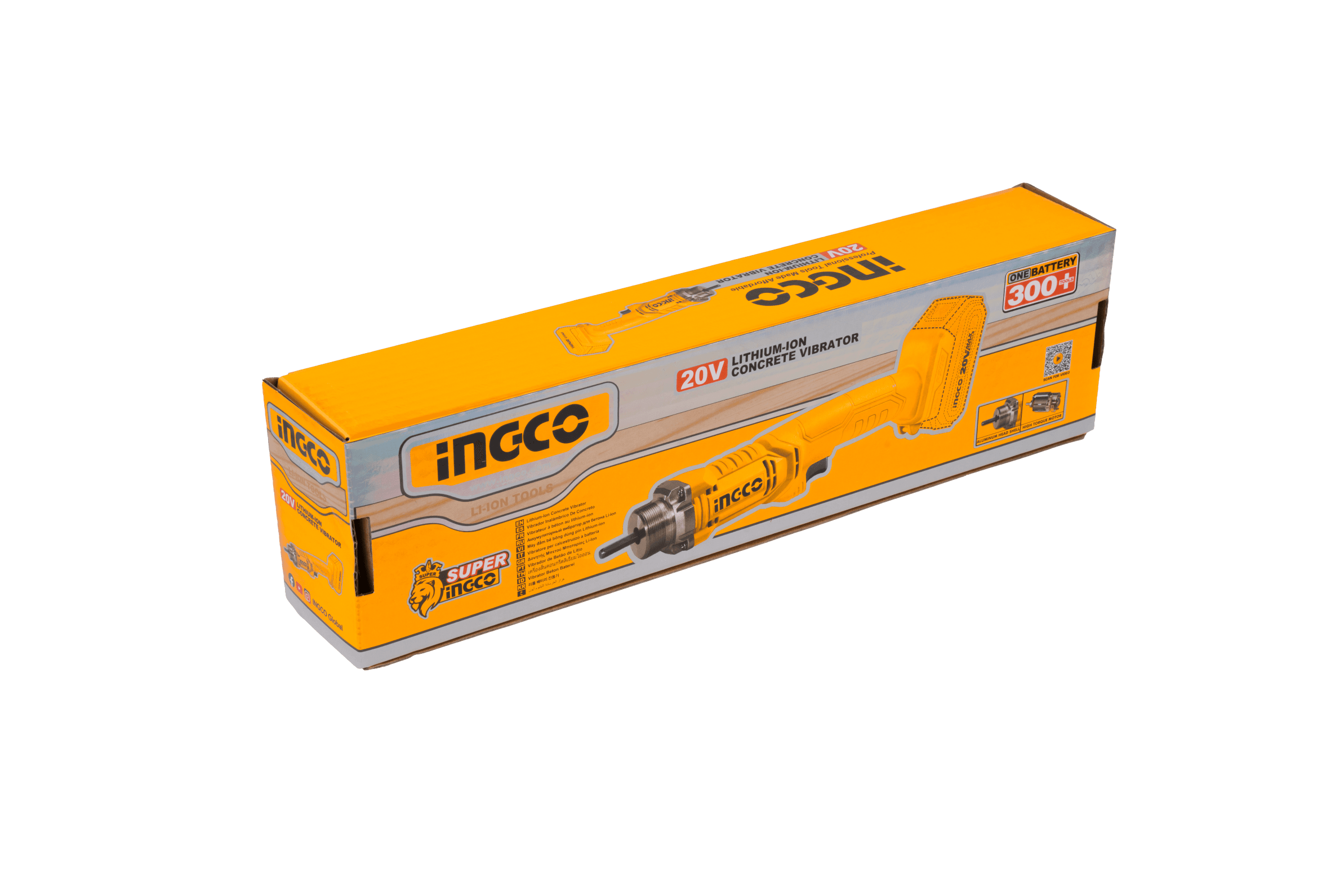 Vibrator Beton 20V cu 1 Acumulator image