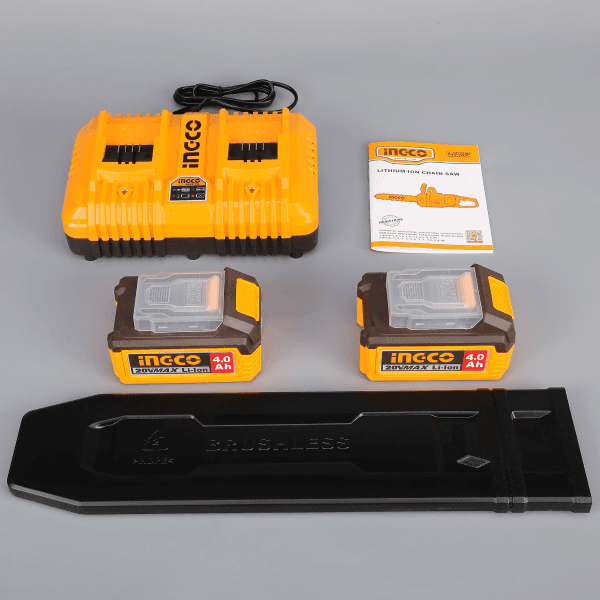 Motofierastrau 40V cu 2 Acumulatori 20V 4Ah image