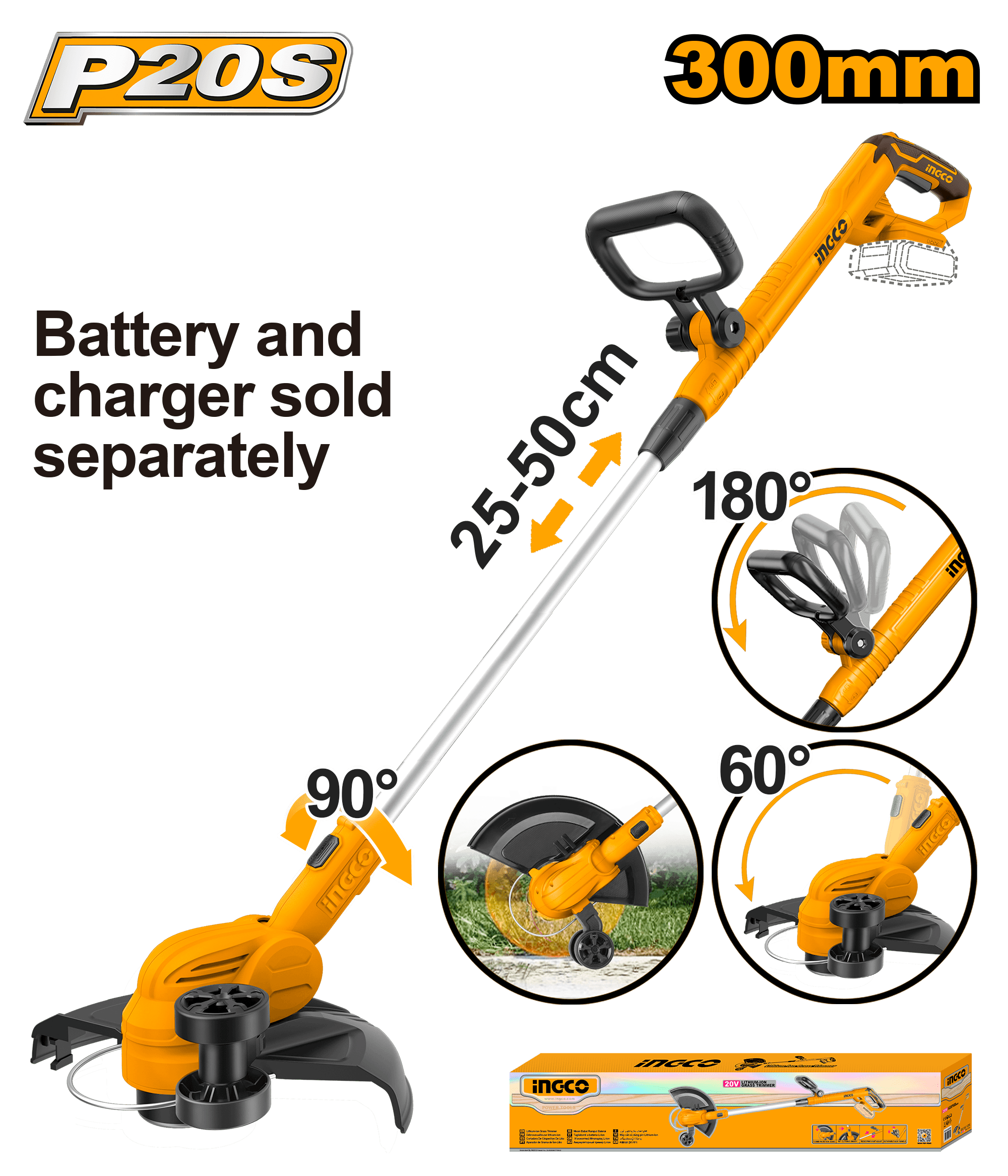 Motocoasa Mica 20V fara Baterie Industrial