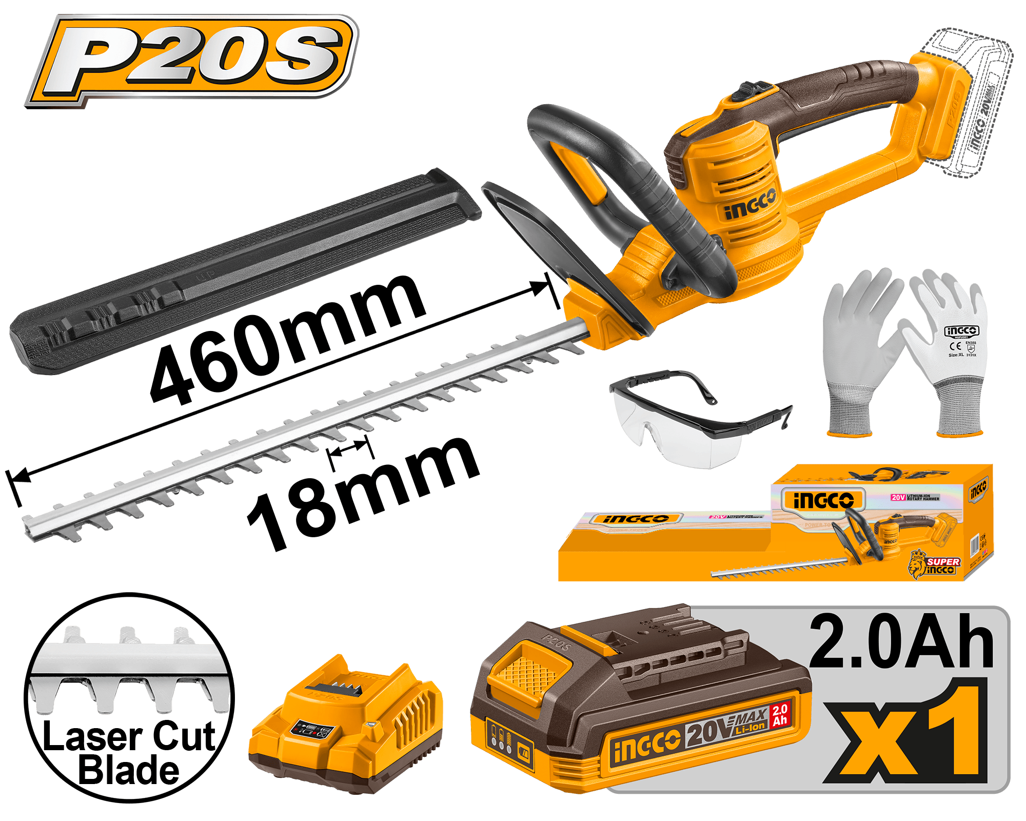 Fierastrau Gard Viu 20V 460mm