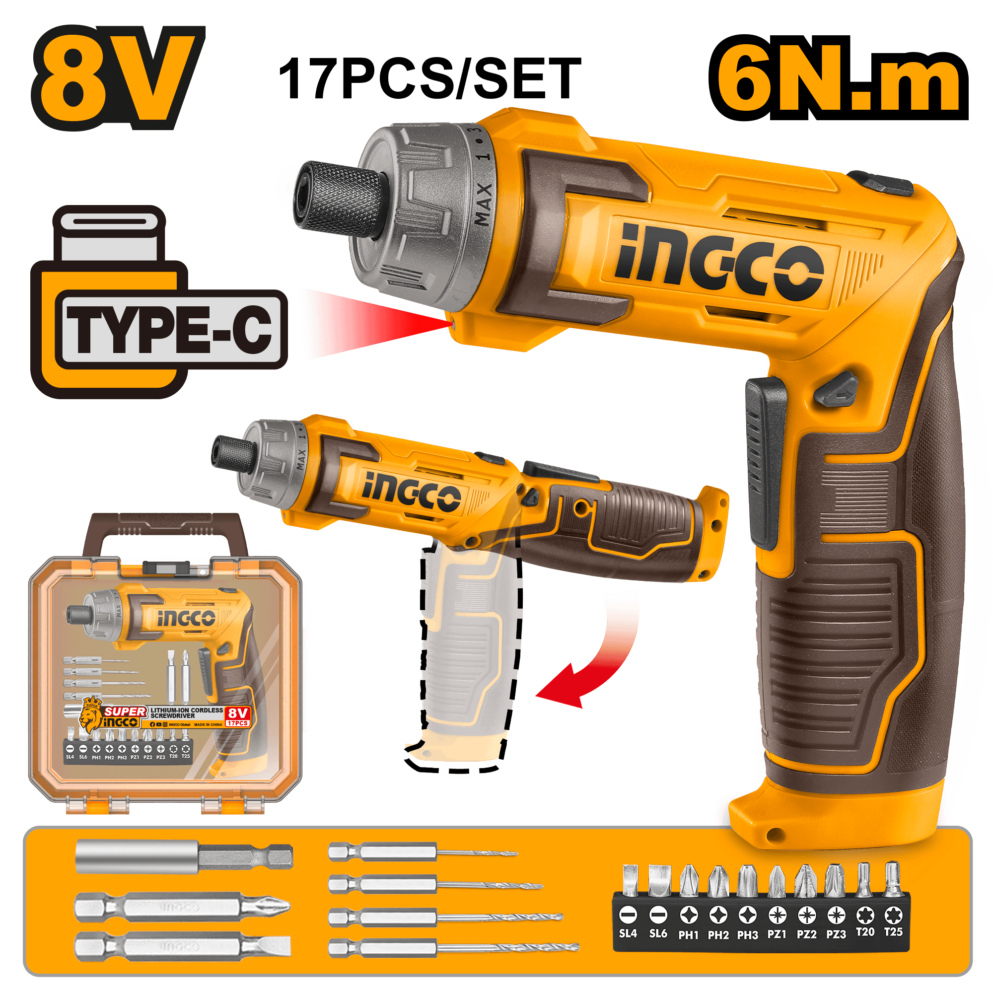 Surubelnita Electrica 8V 6Nm