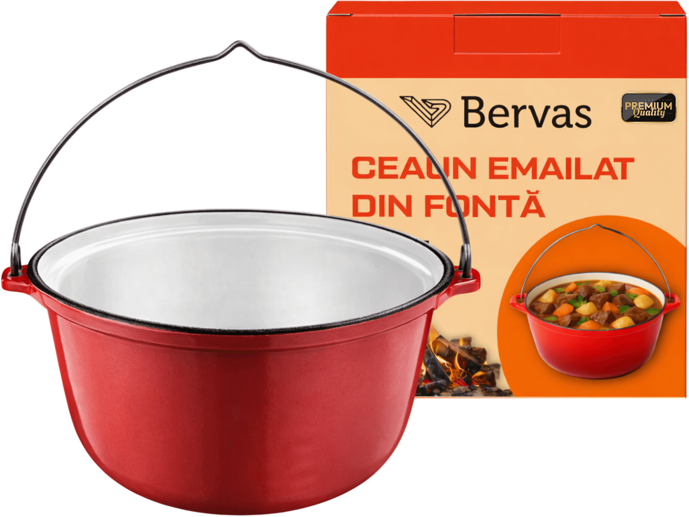 Ceaun Emailat din Fonta Bervas