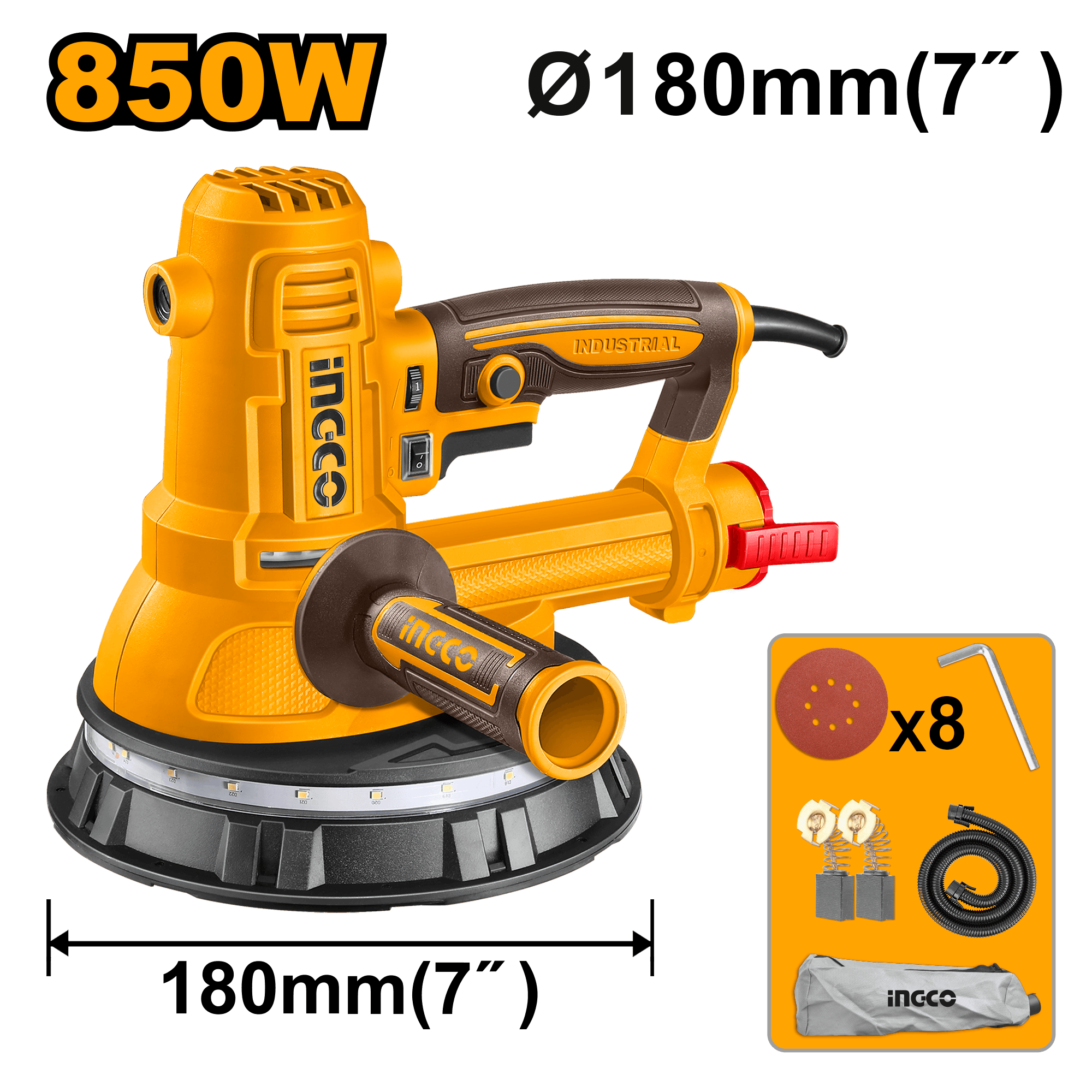 Slefuitor pentru Rigips 850W 180mm