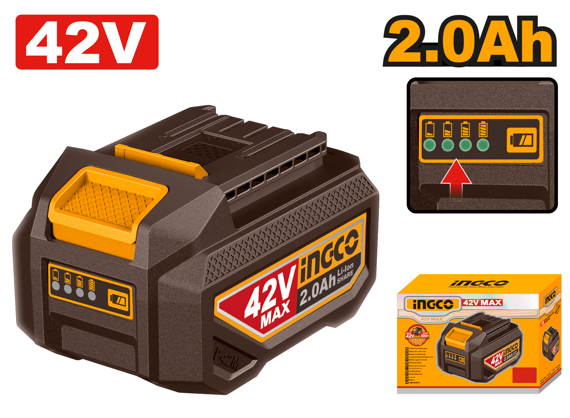 Baterie (Acumulator) 42V 2Ah