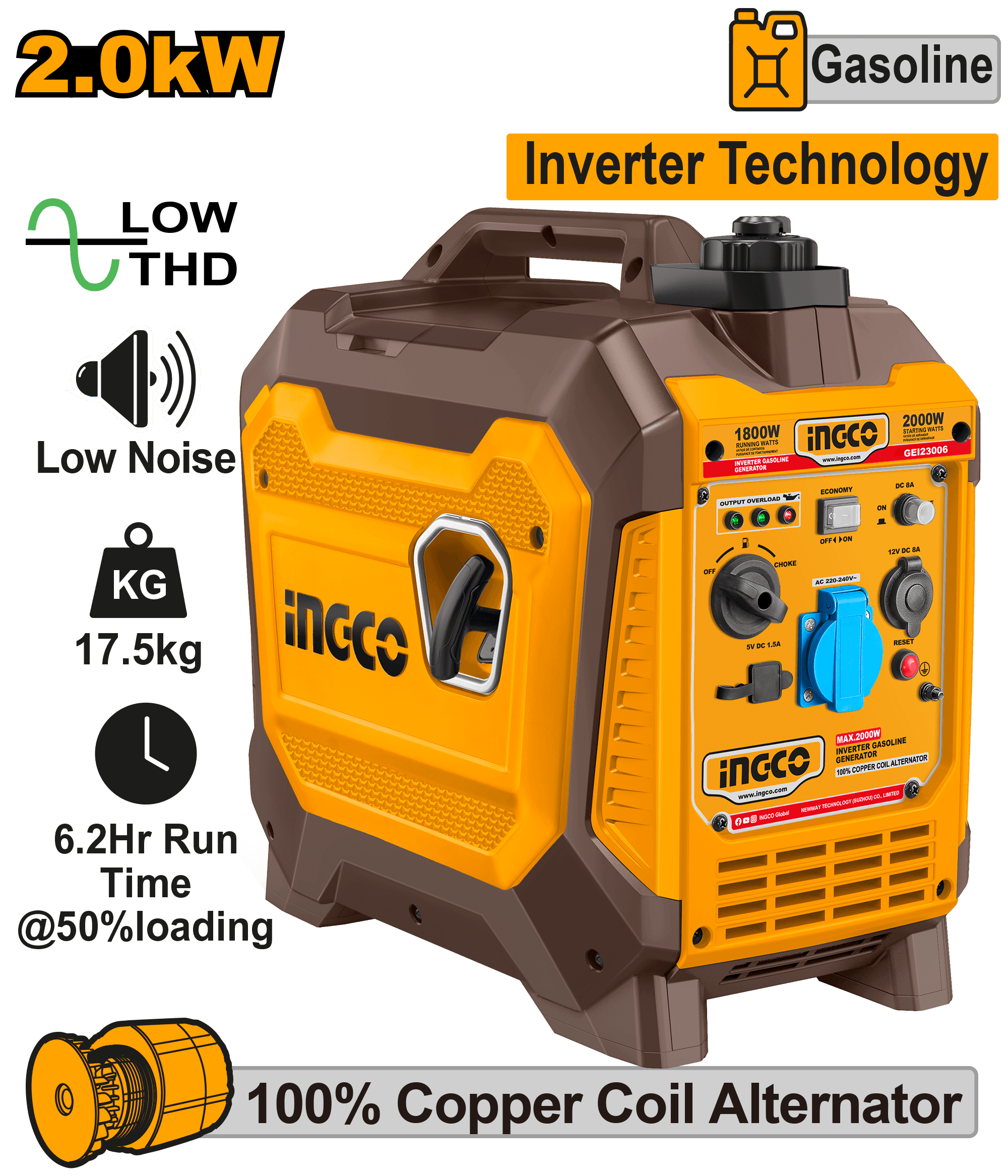 Generator 2KW cu Invertor  