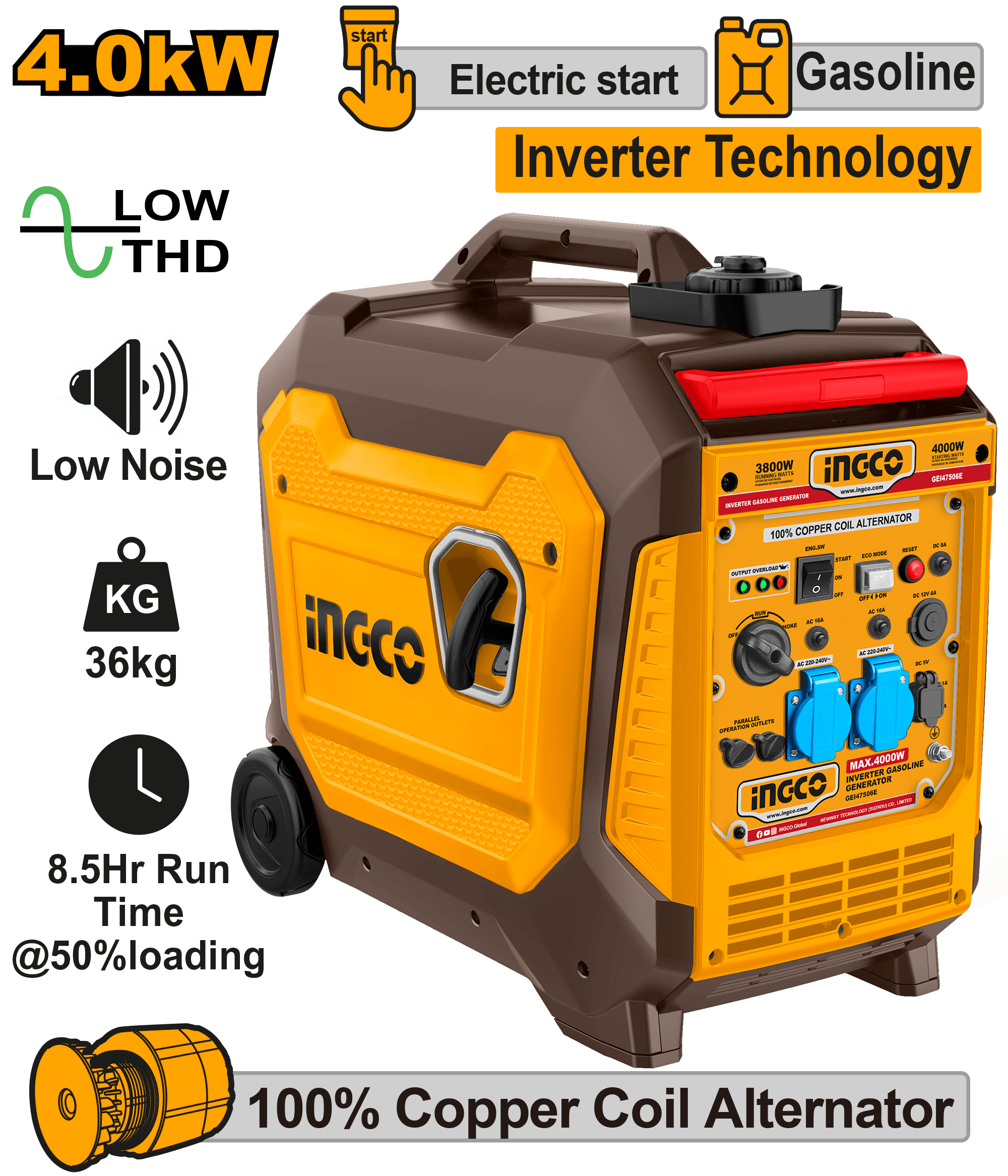 Generator 4.0KW cu Invertor