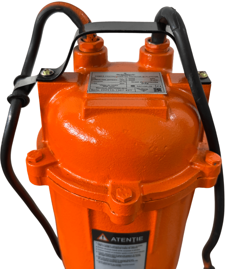 Pompa Apa Murdara Fonta cu Tocator Plutitor GW 1.1KW image