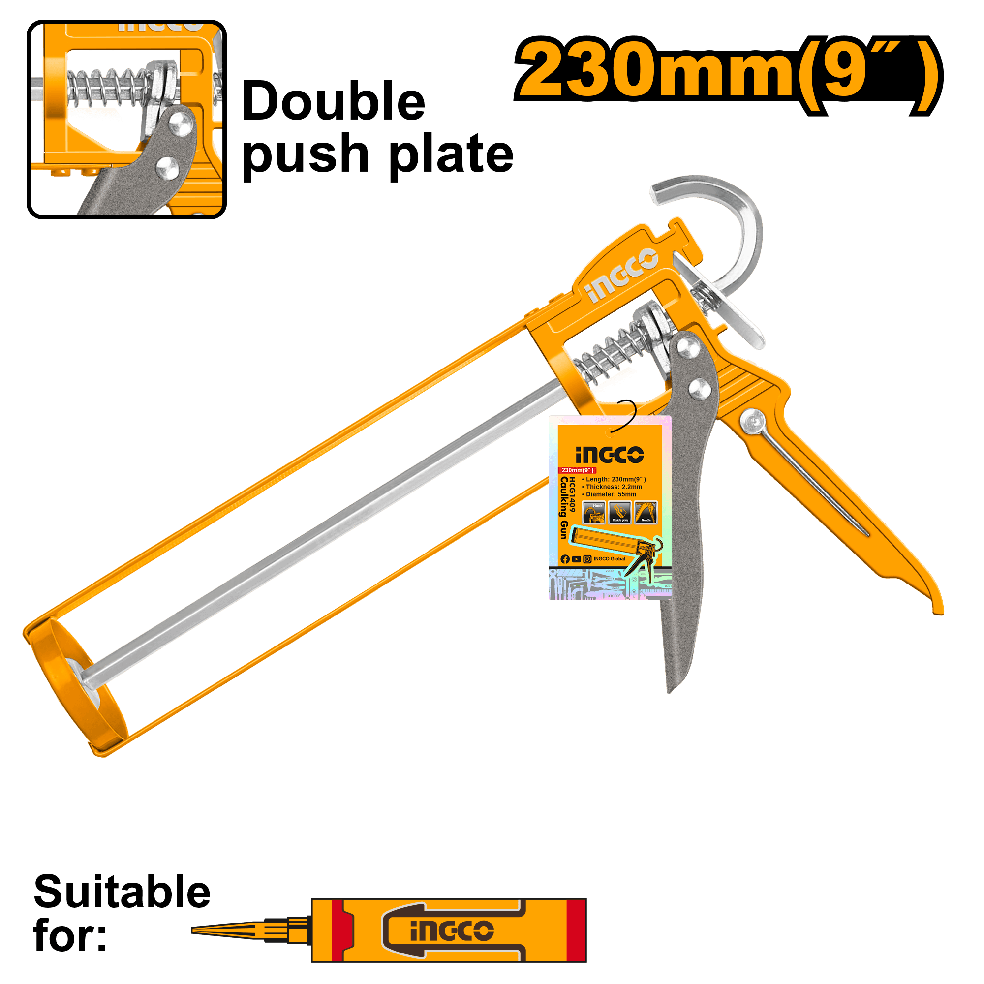 Pistol pentru Silicon 230mm