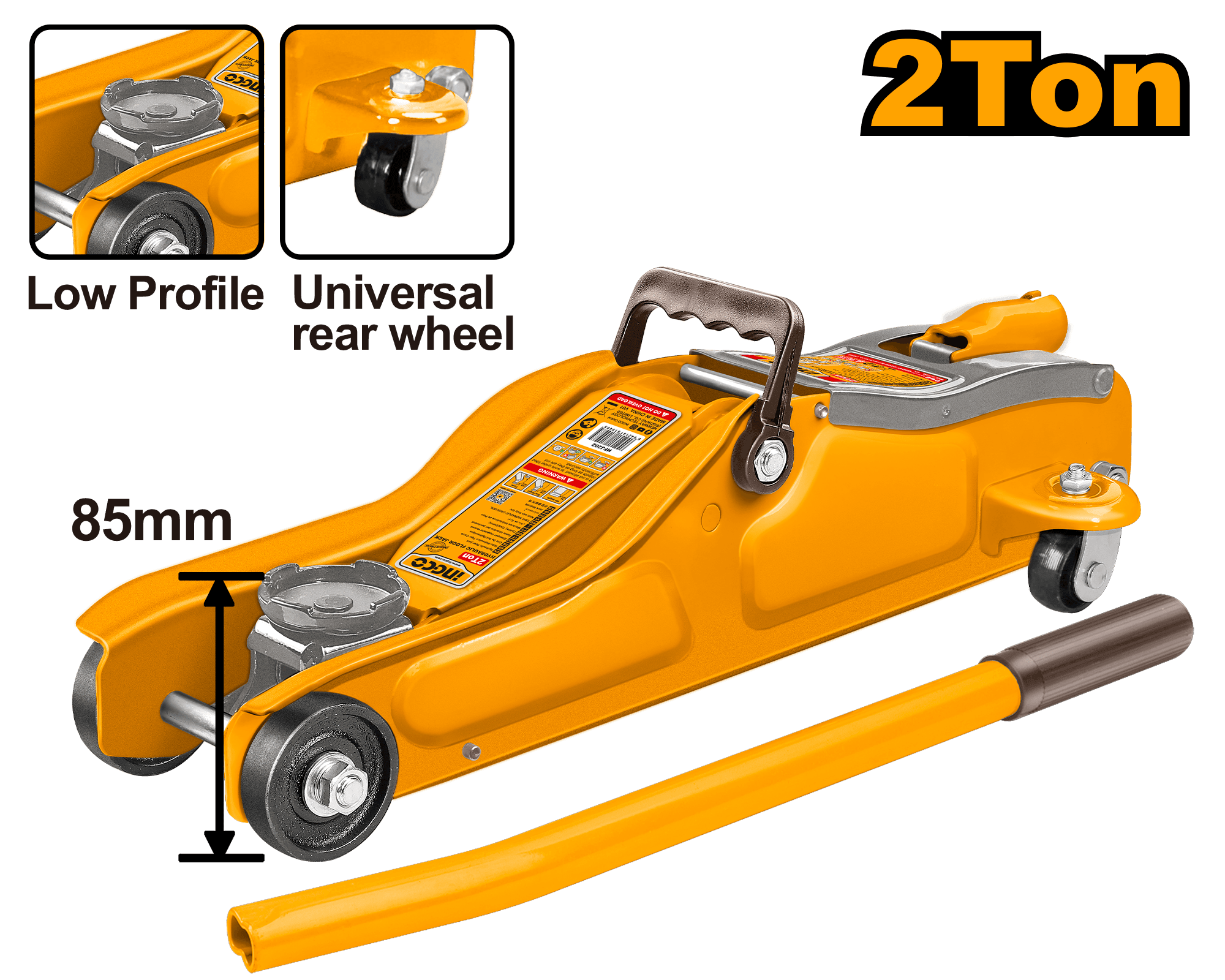 Cric Hidraulic 2T cu Garda Joasa