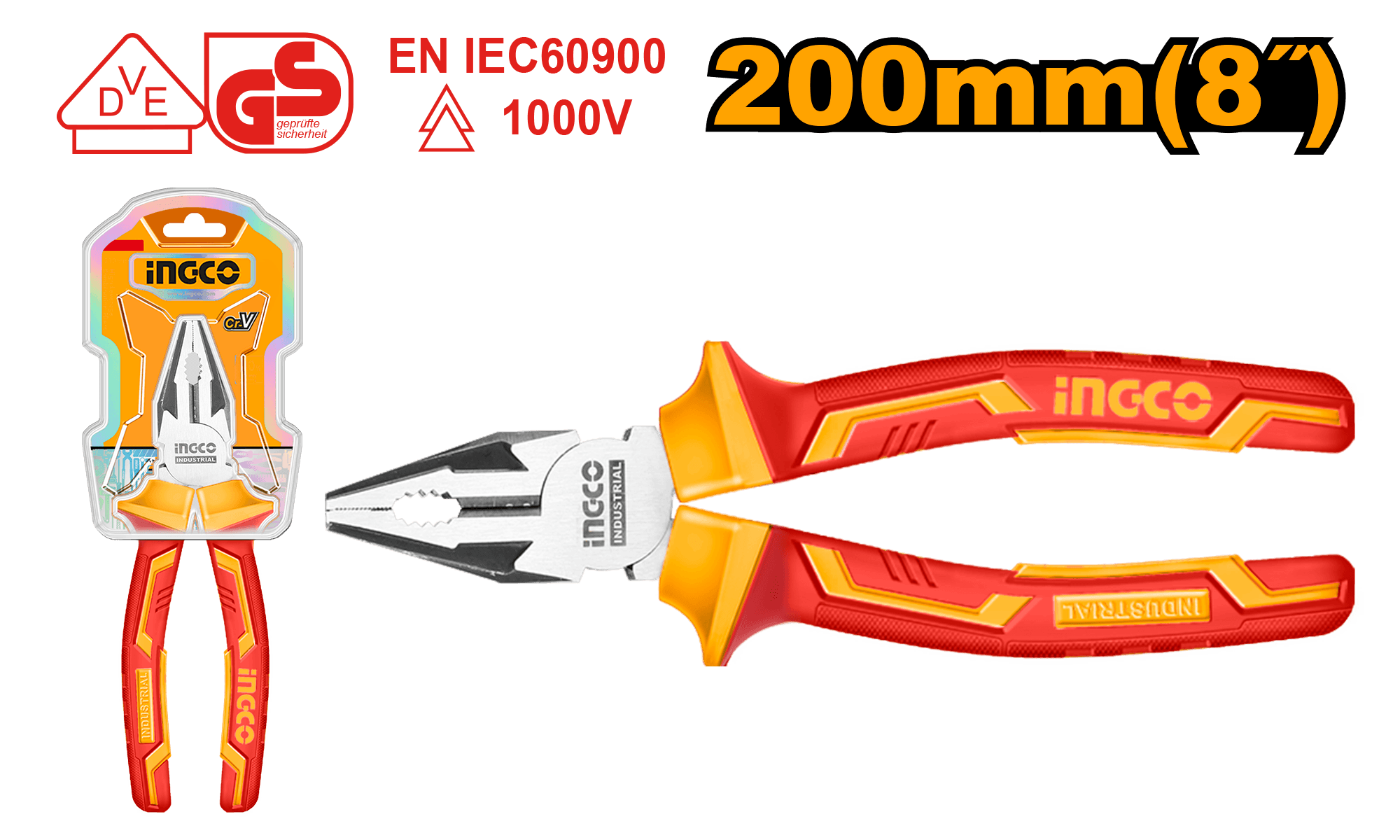 Patent Electricieni 7''/180mm 1000V