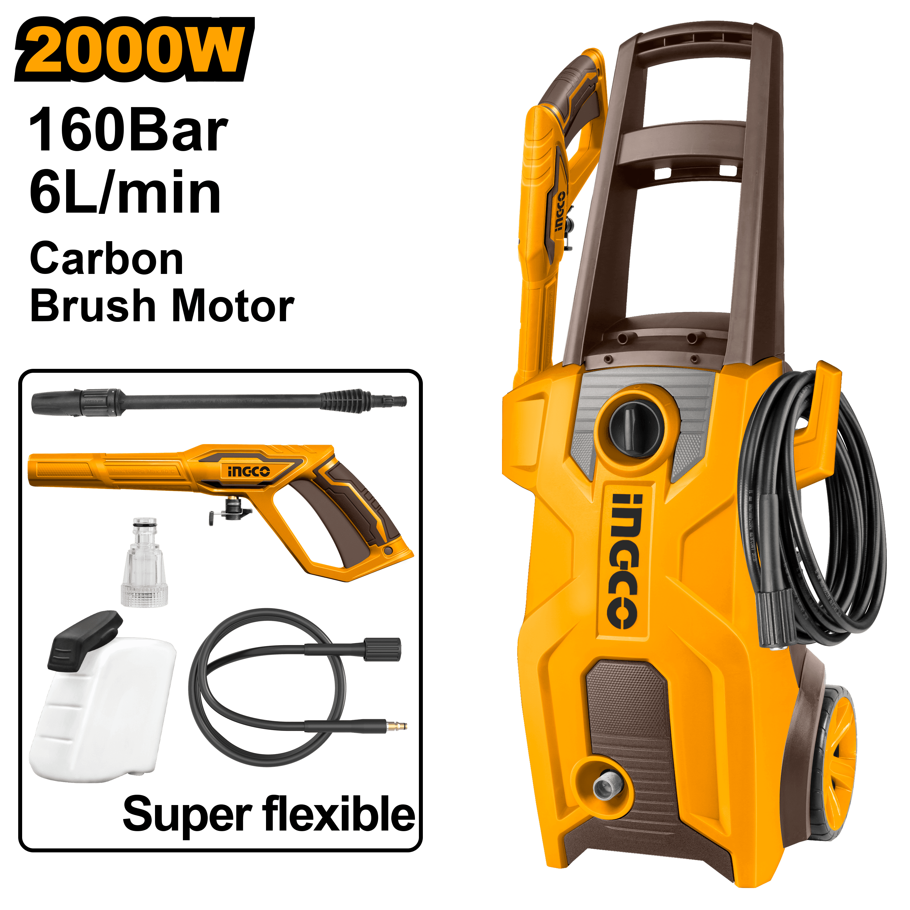 Aparat de Spalat cu Presiune 2000W
