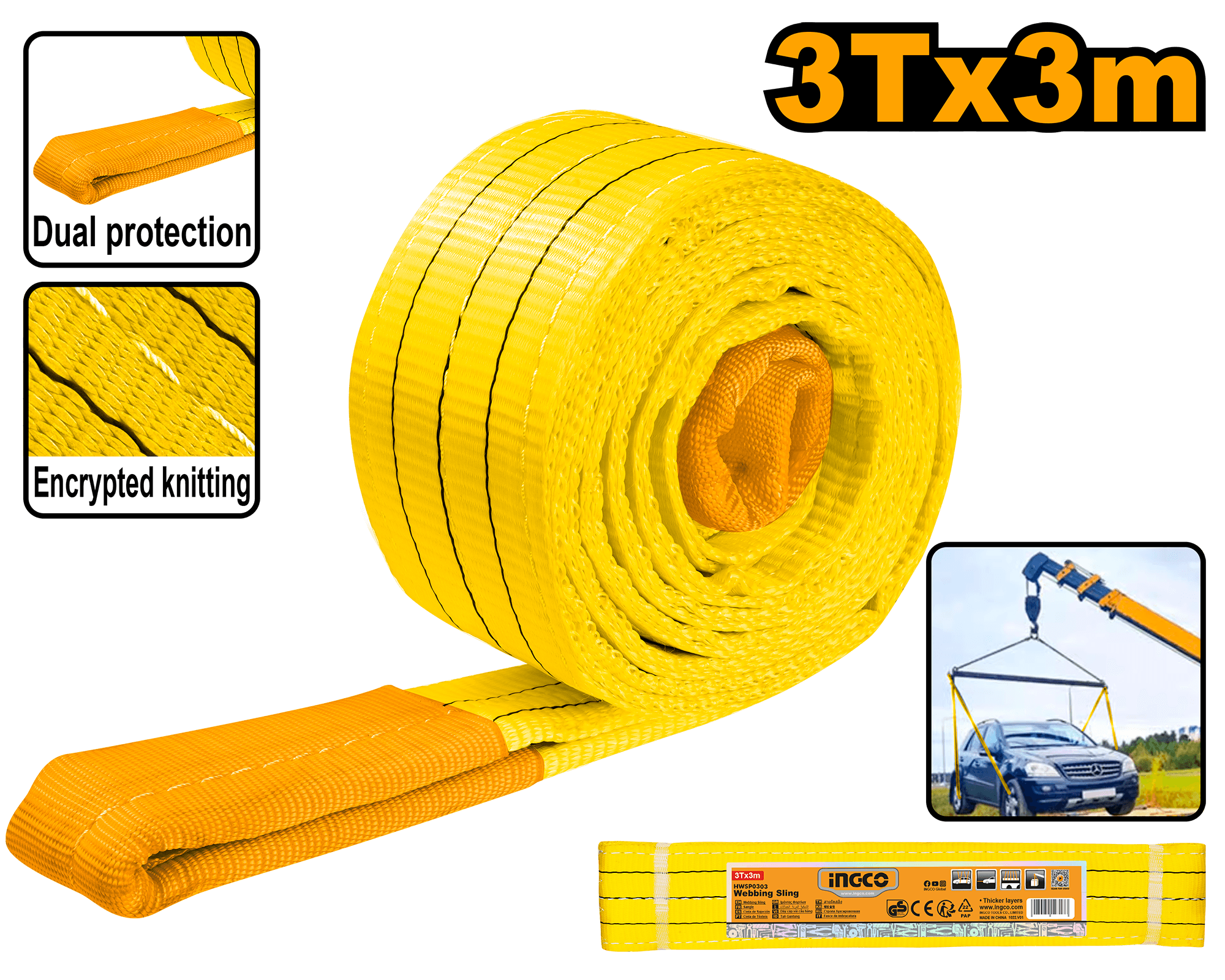 Centura (Sufa) Tractare 3T 3m