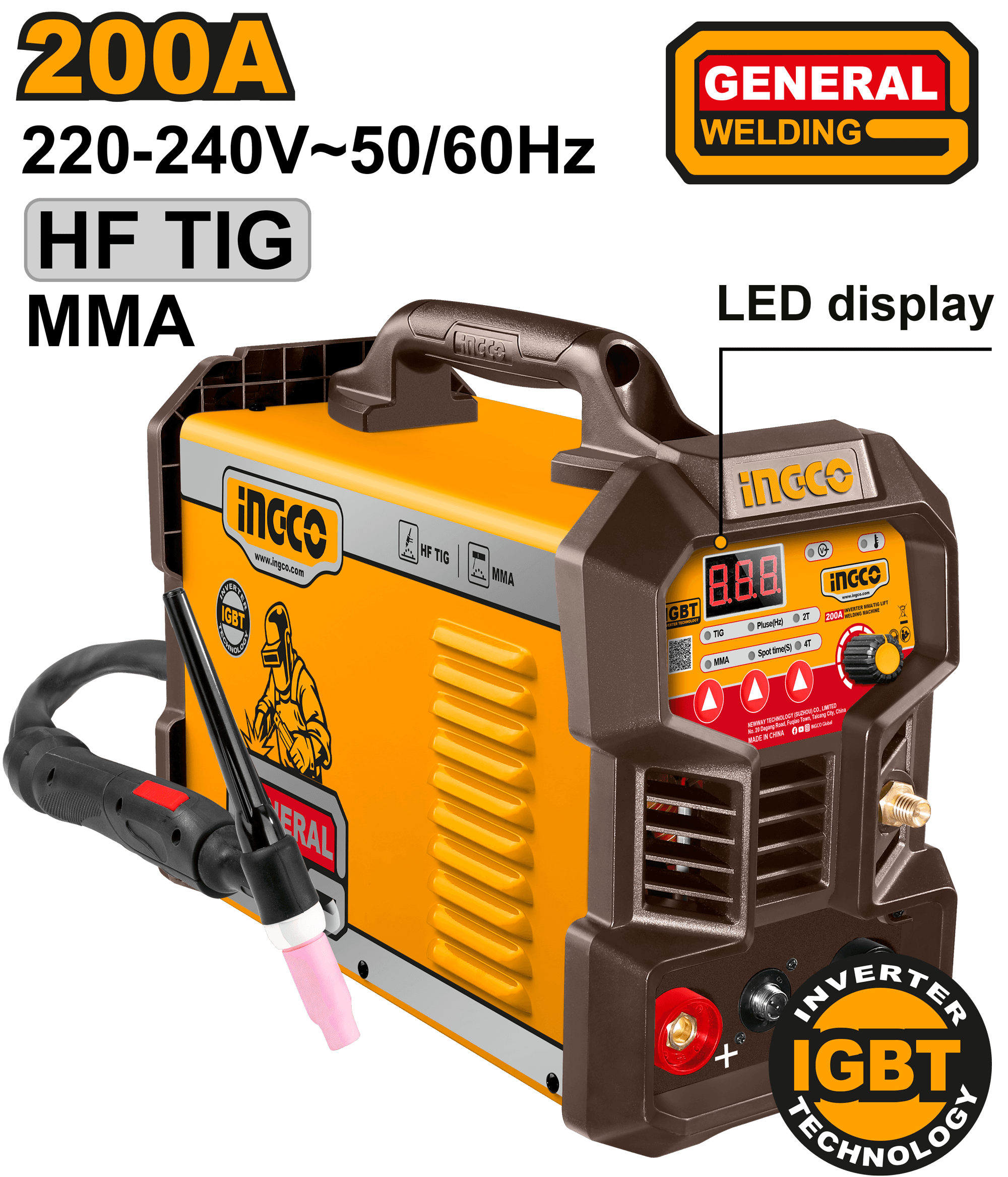 Aparat de Sudura Invertor TIG / MMA