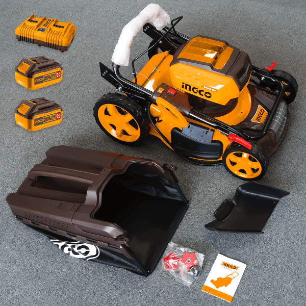 Masina Tuns Iarba 40V cu 2 Acumulatori 5Ah image