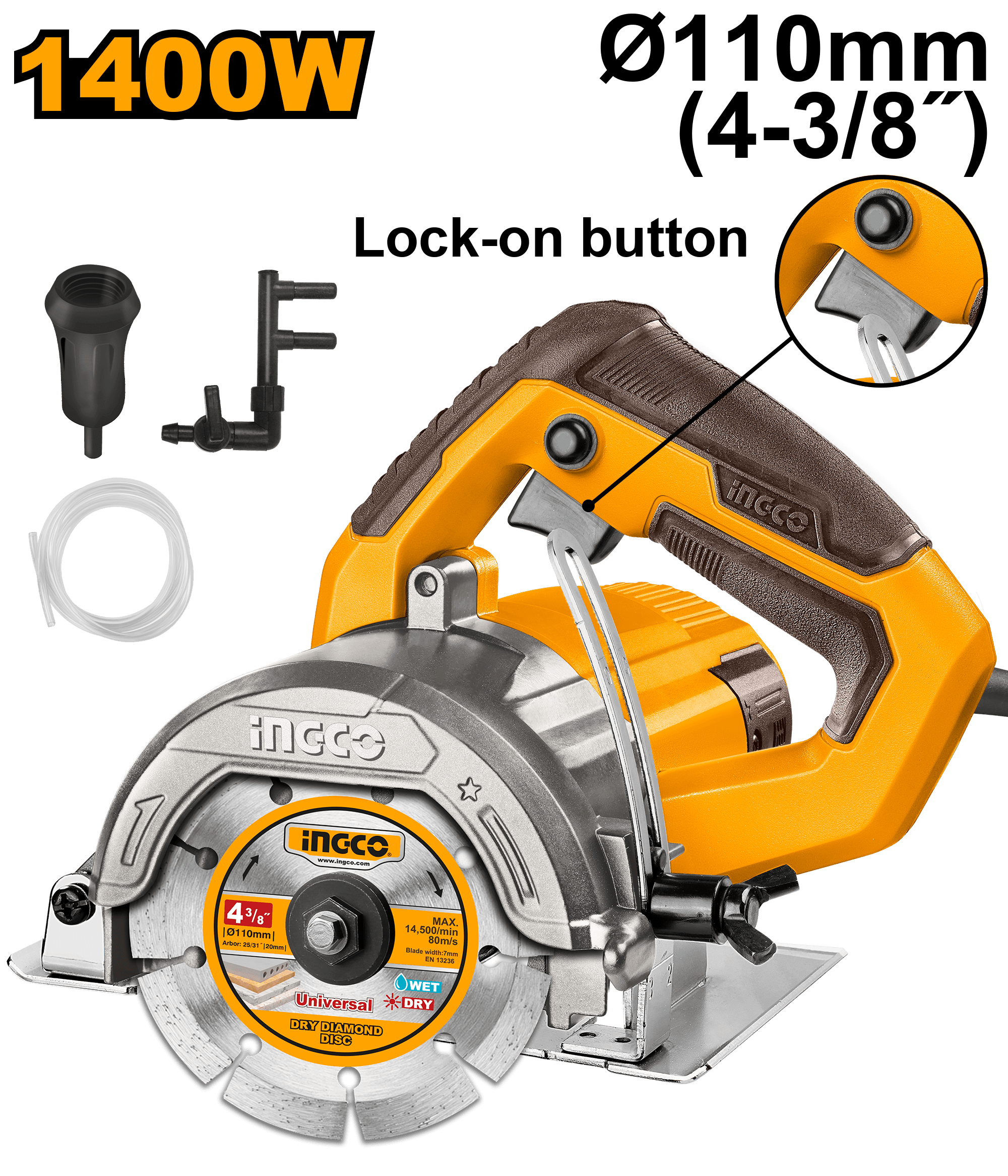 Circular pentru Ceramica 1400W 110mm