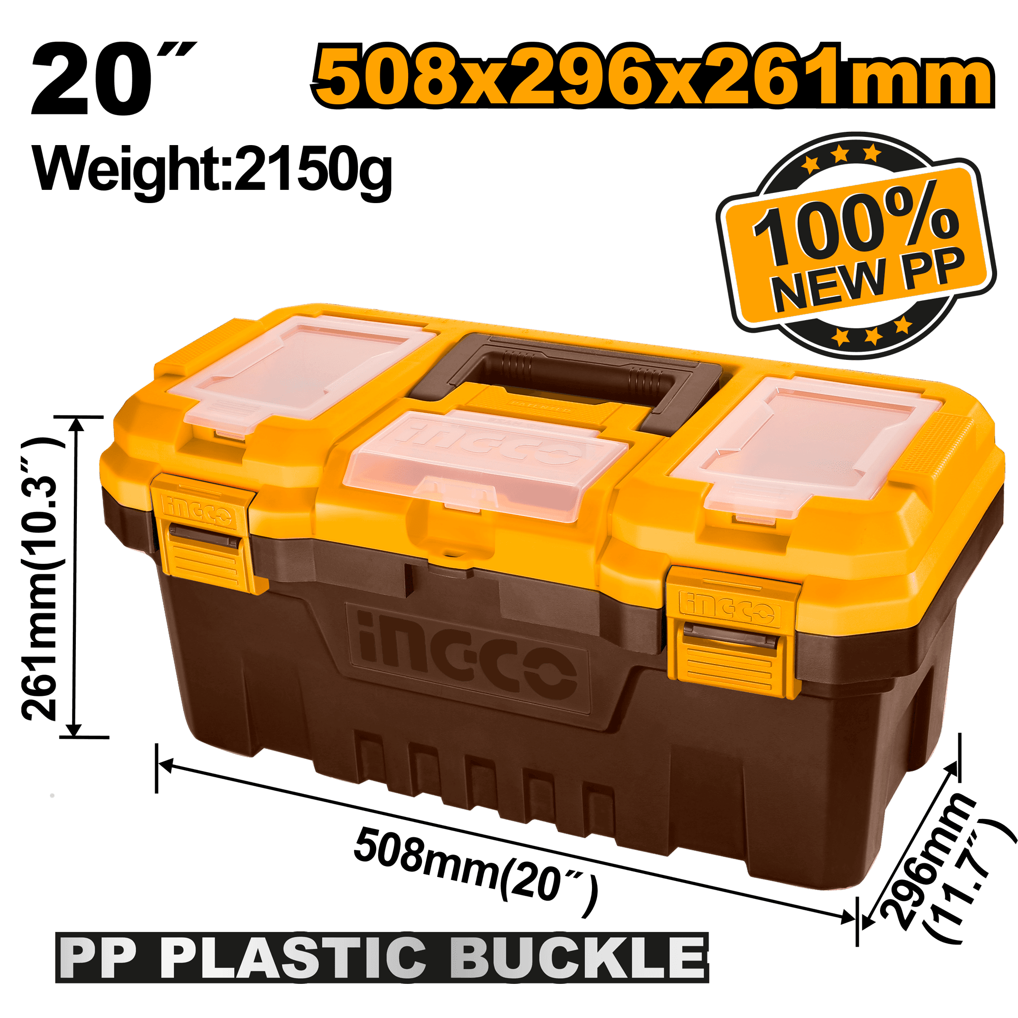 Cutie Depozitare Scule 20" Plastic