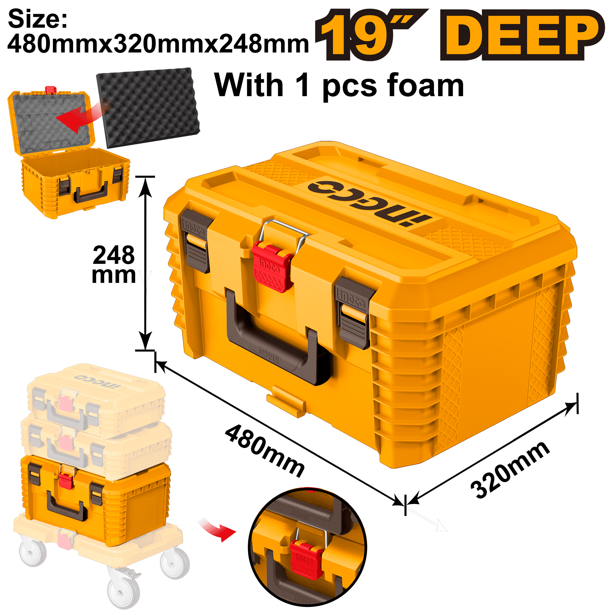 Cutie Depozitare Modulara 19"