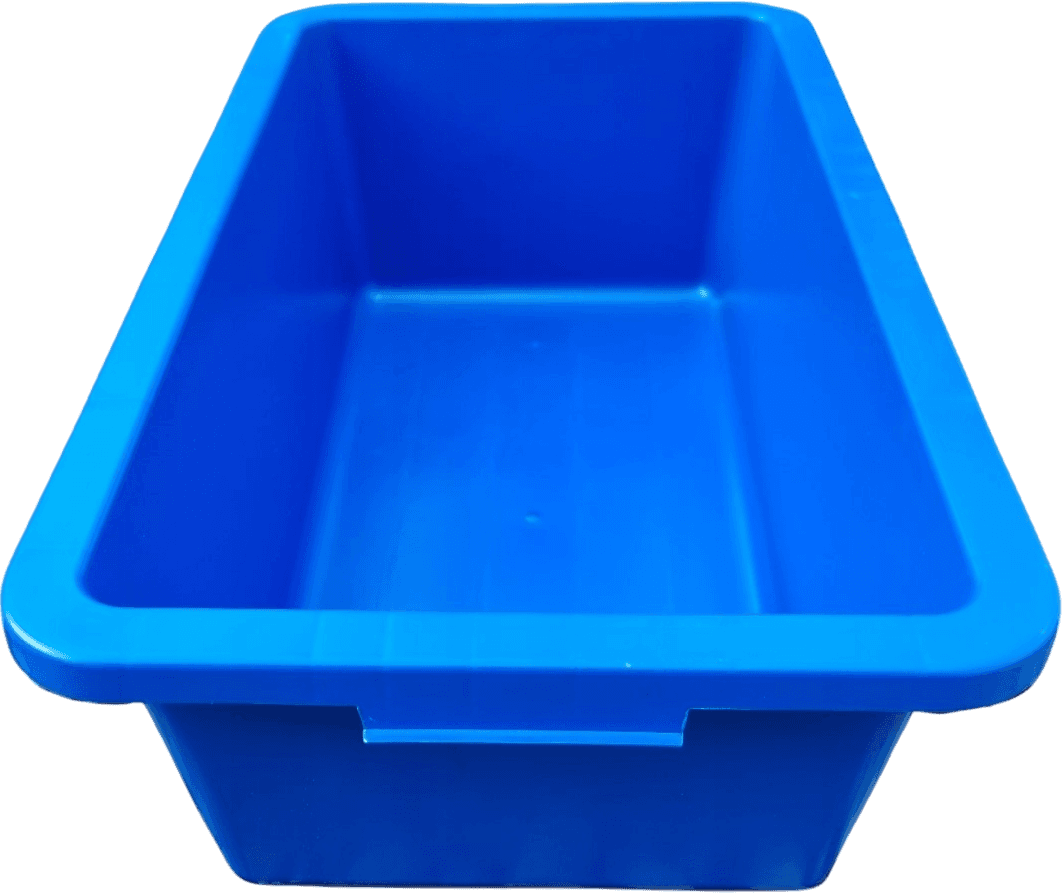 Vas de Plastic Dreptunghiular 80L Albastru image