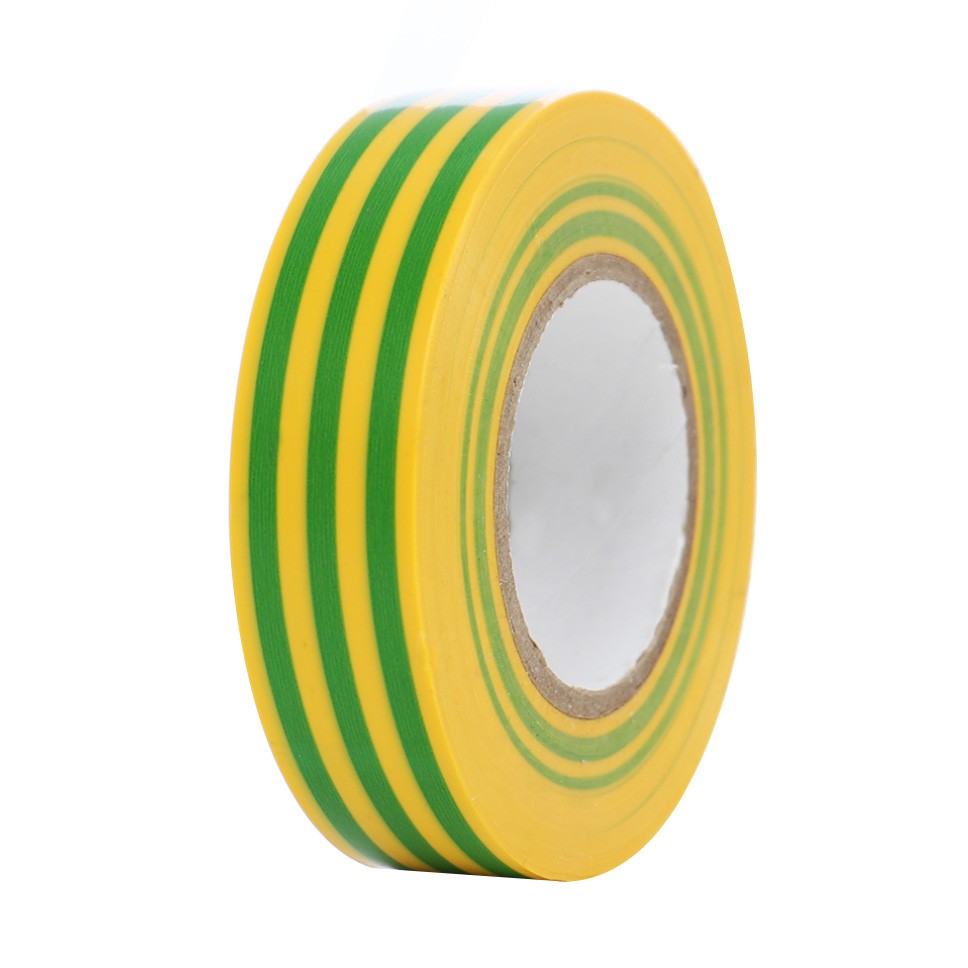 Banda Izolatoare PVC Verde/Galben 1,7mmX10m