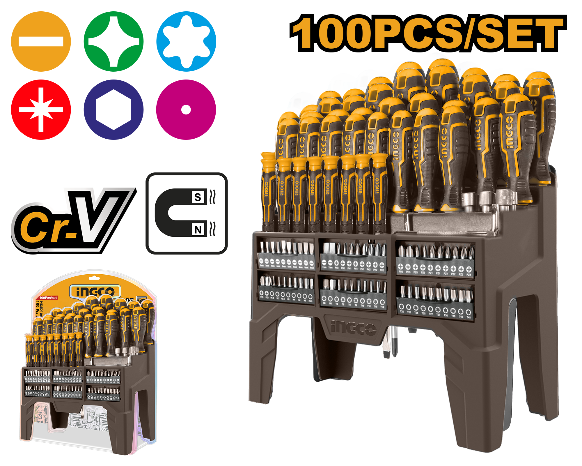 Set Surubelnite si Biti 100buc