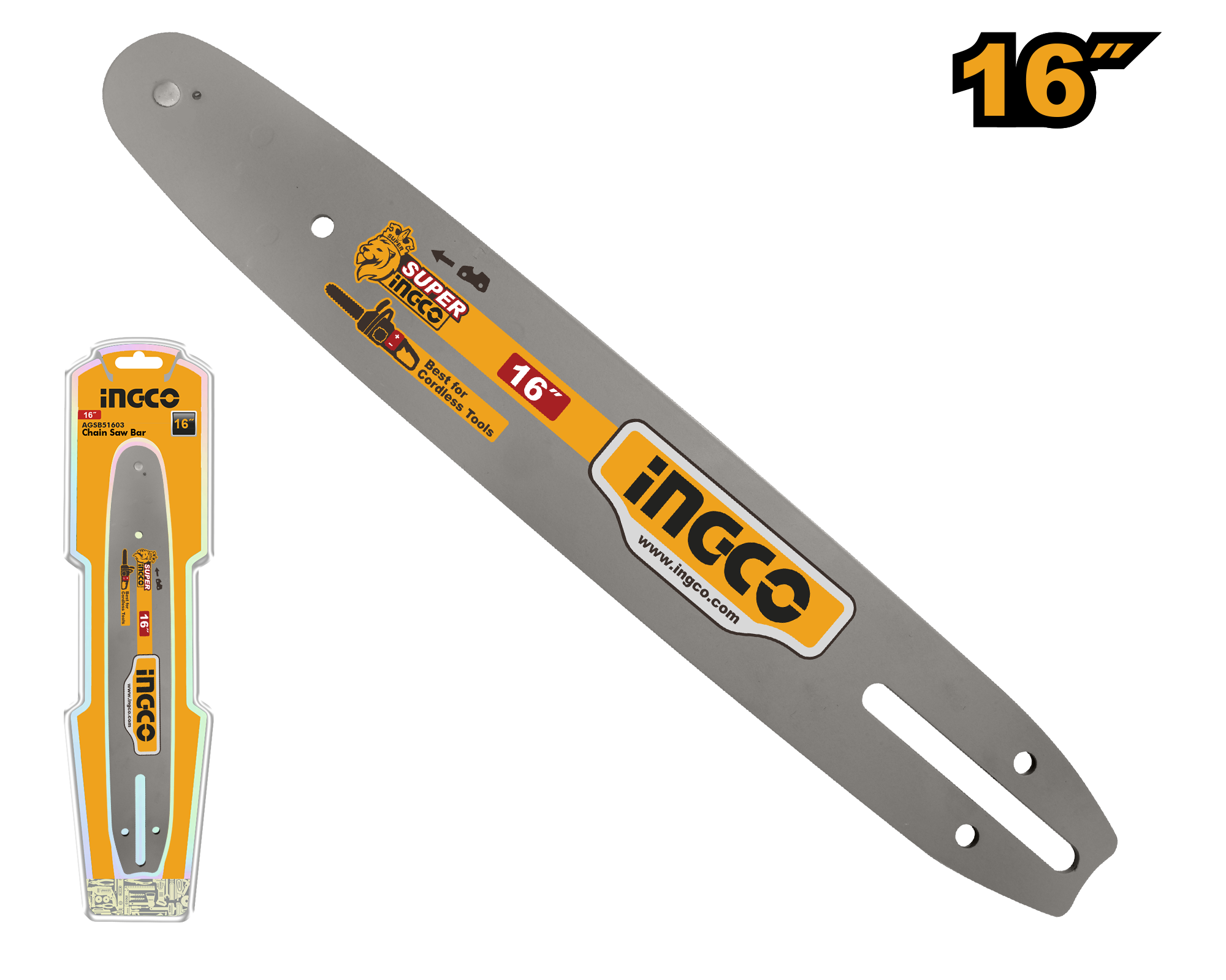 Sina Motofierastrau 40V Ingco 16" 32D 3/8
