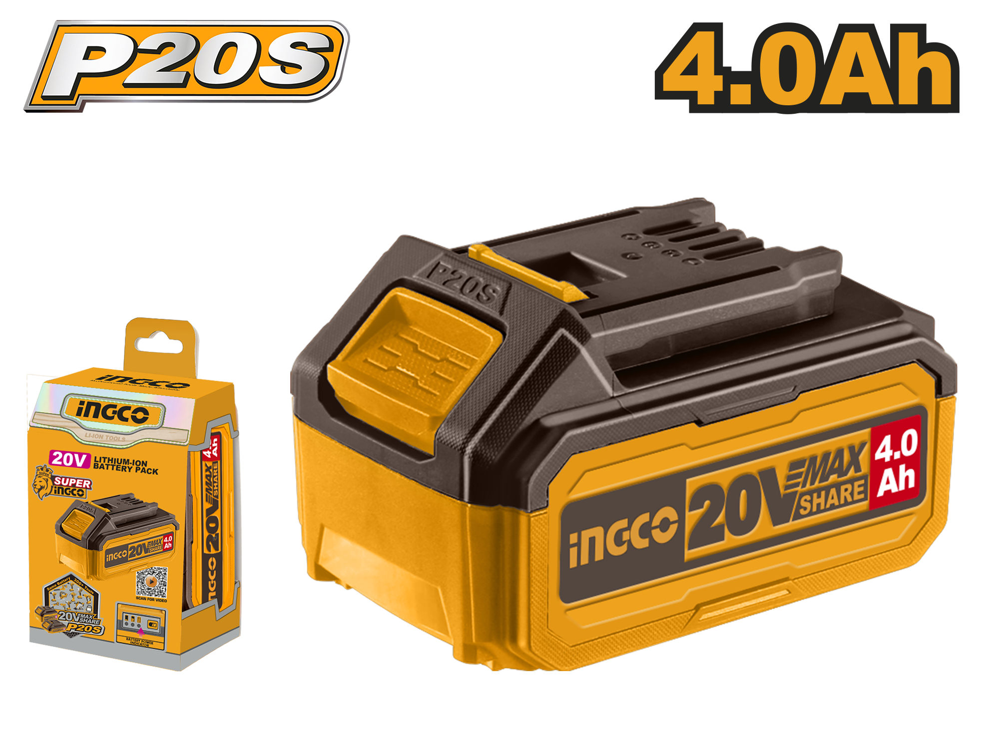 Baterie (Acumulator) 20V 4Ah