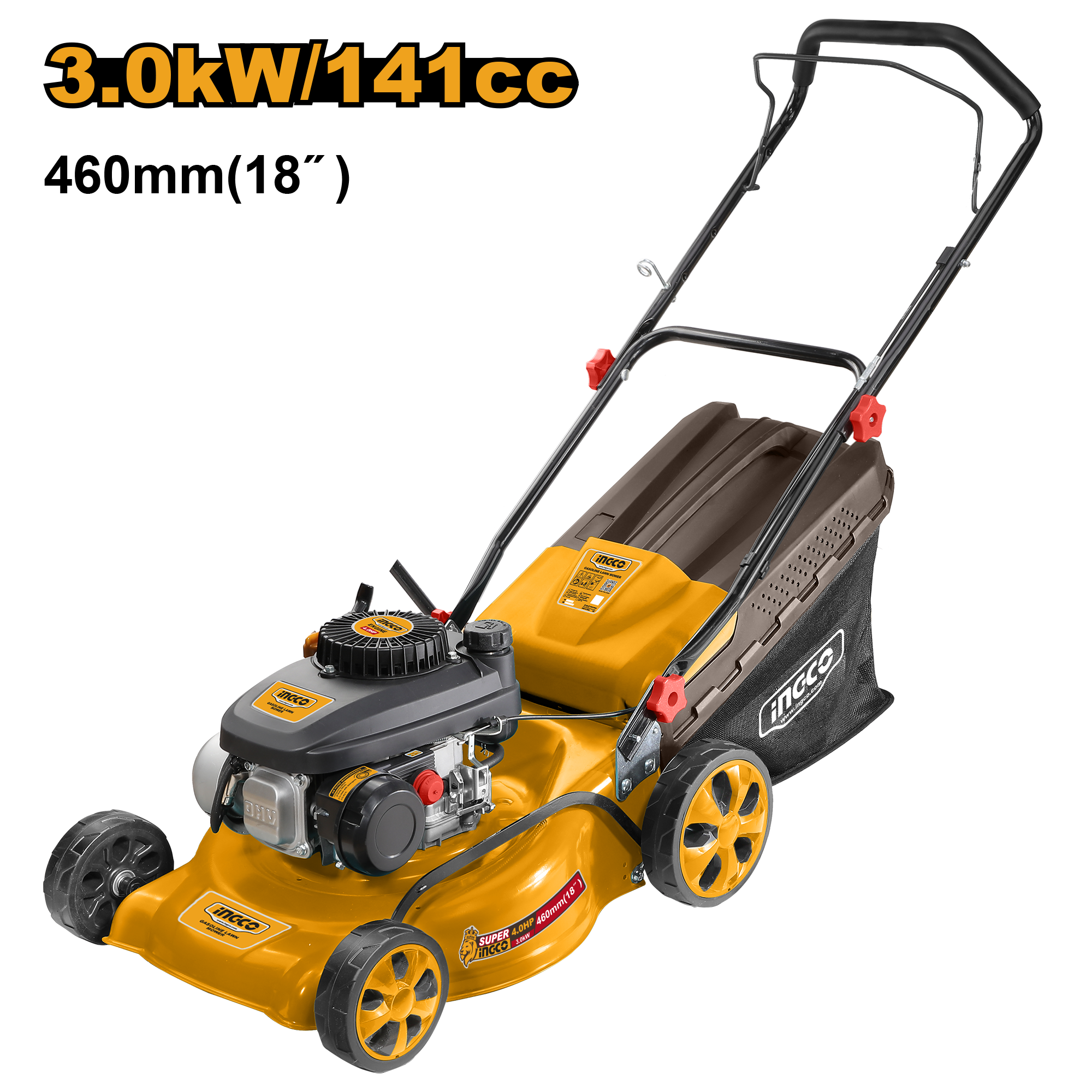 Masina Tuns Iarba 4HP Motor 4 Timpi