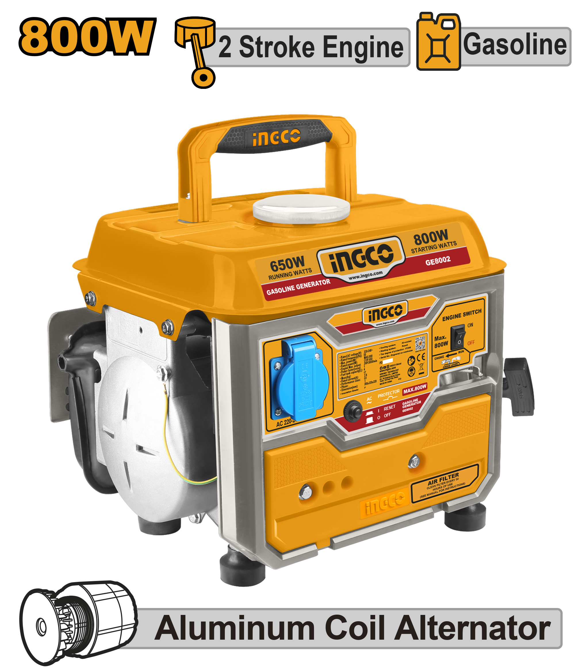 Generator 0.8kw Motor 2 Timpi