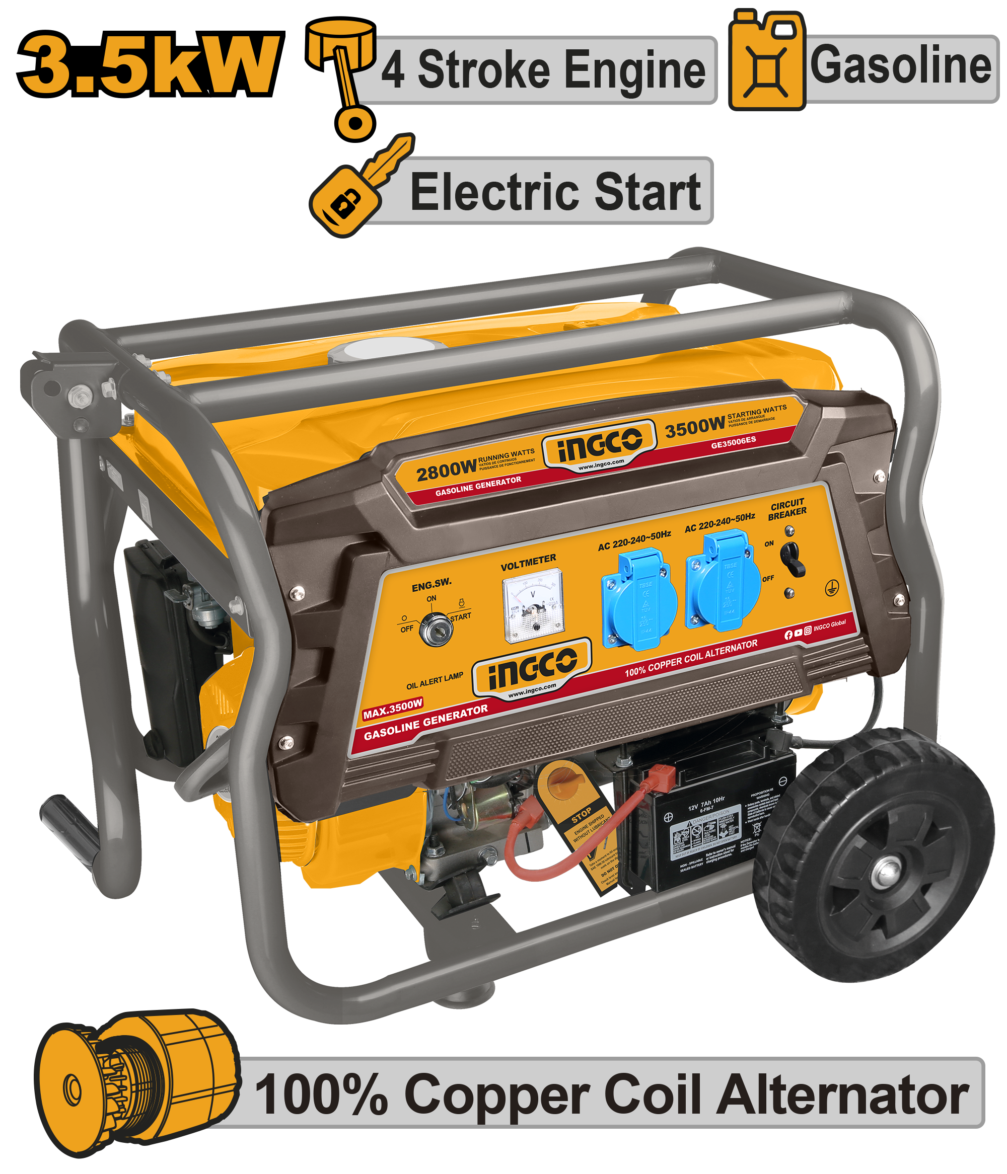 Generator 3.5KW Pornire Automata