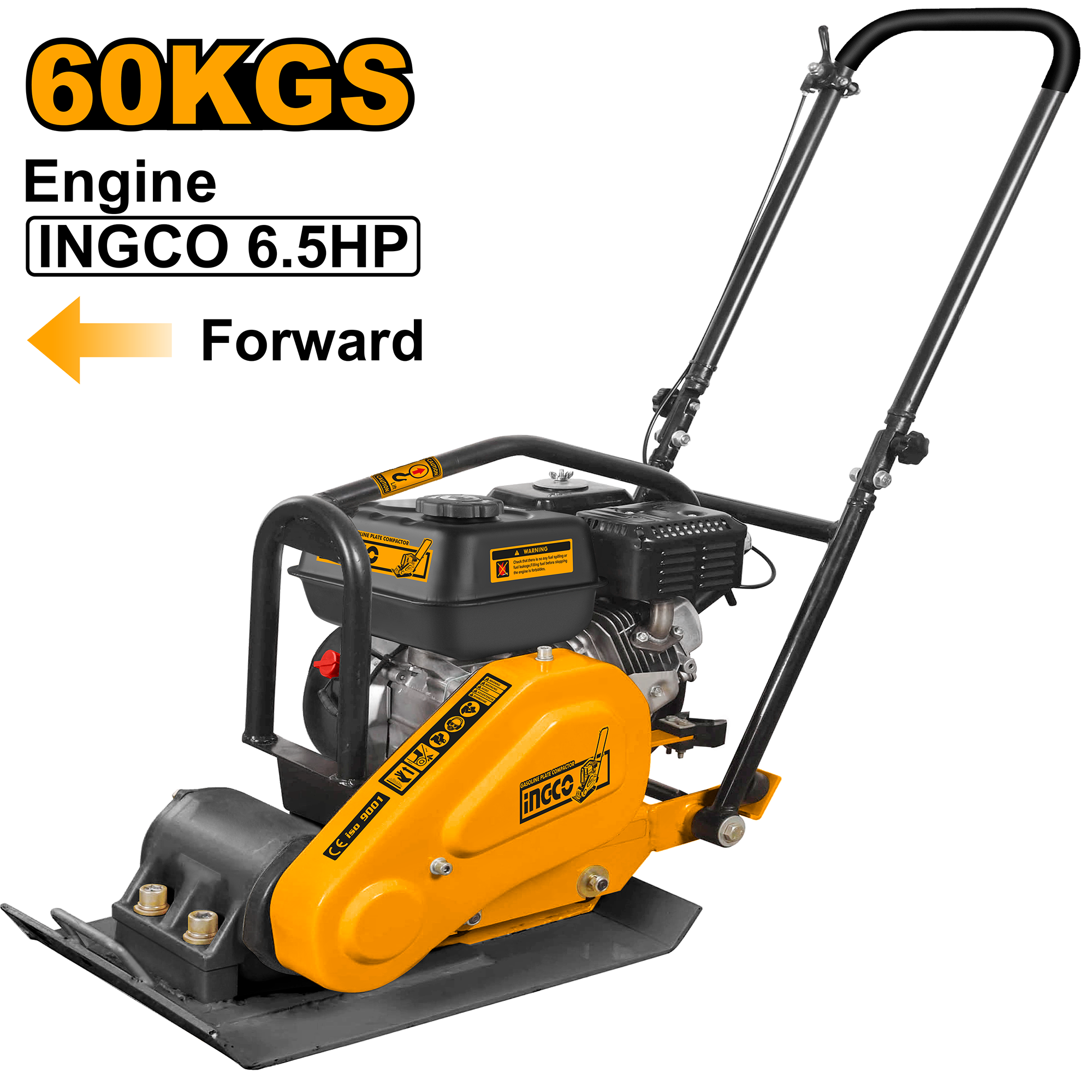 Placa Compactoare 60Kg 6.5Hp