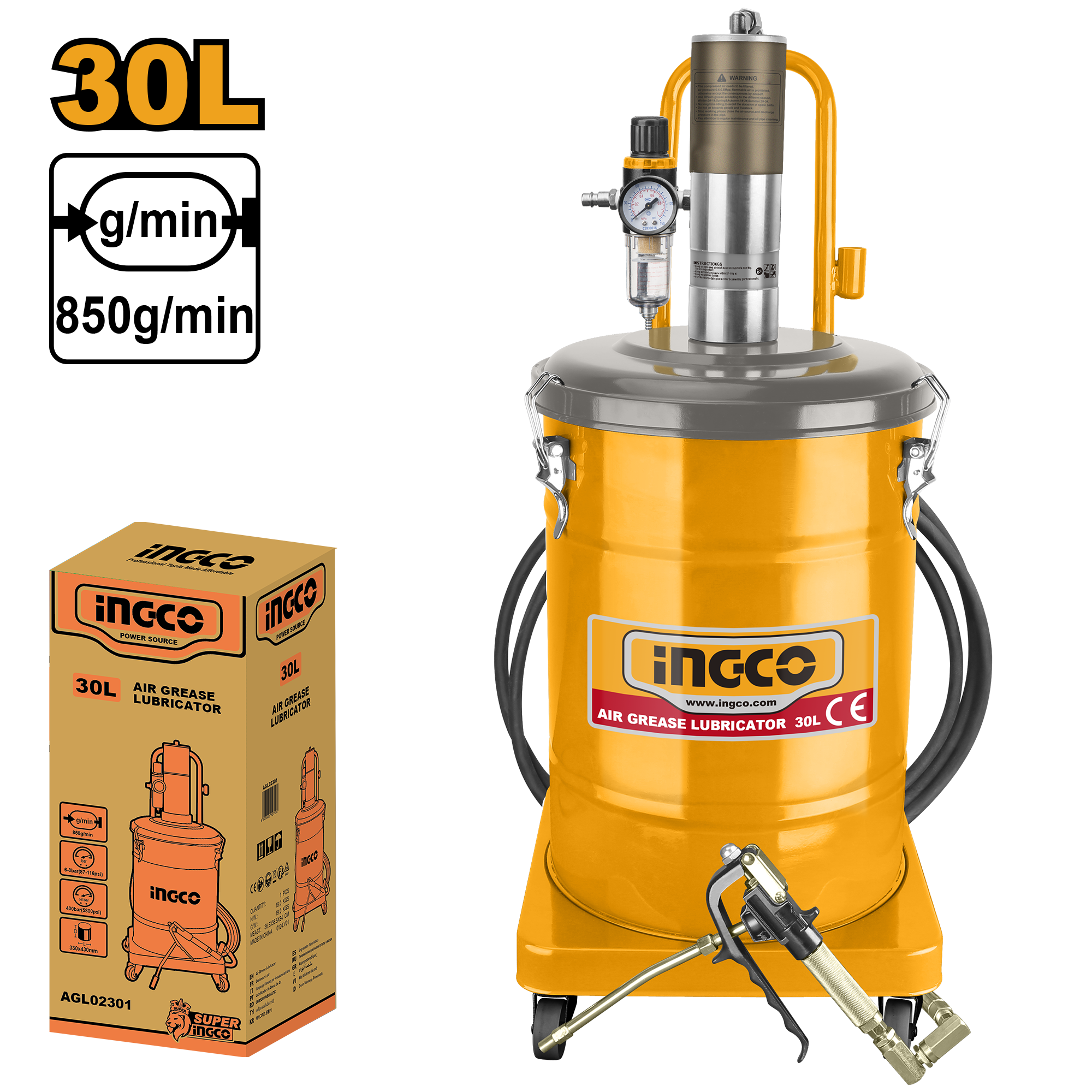 Gresor Pneumatic 30L