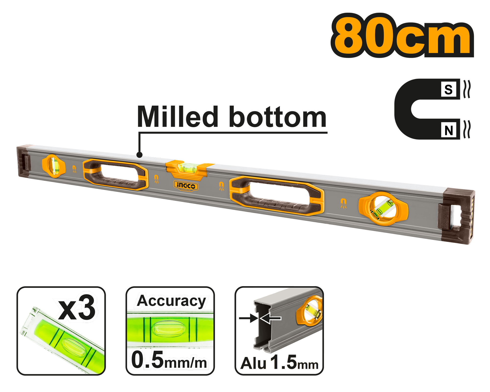 Boloboc 120 cm Magnetic Industrial