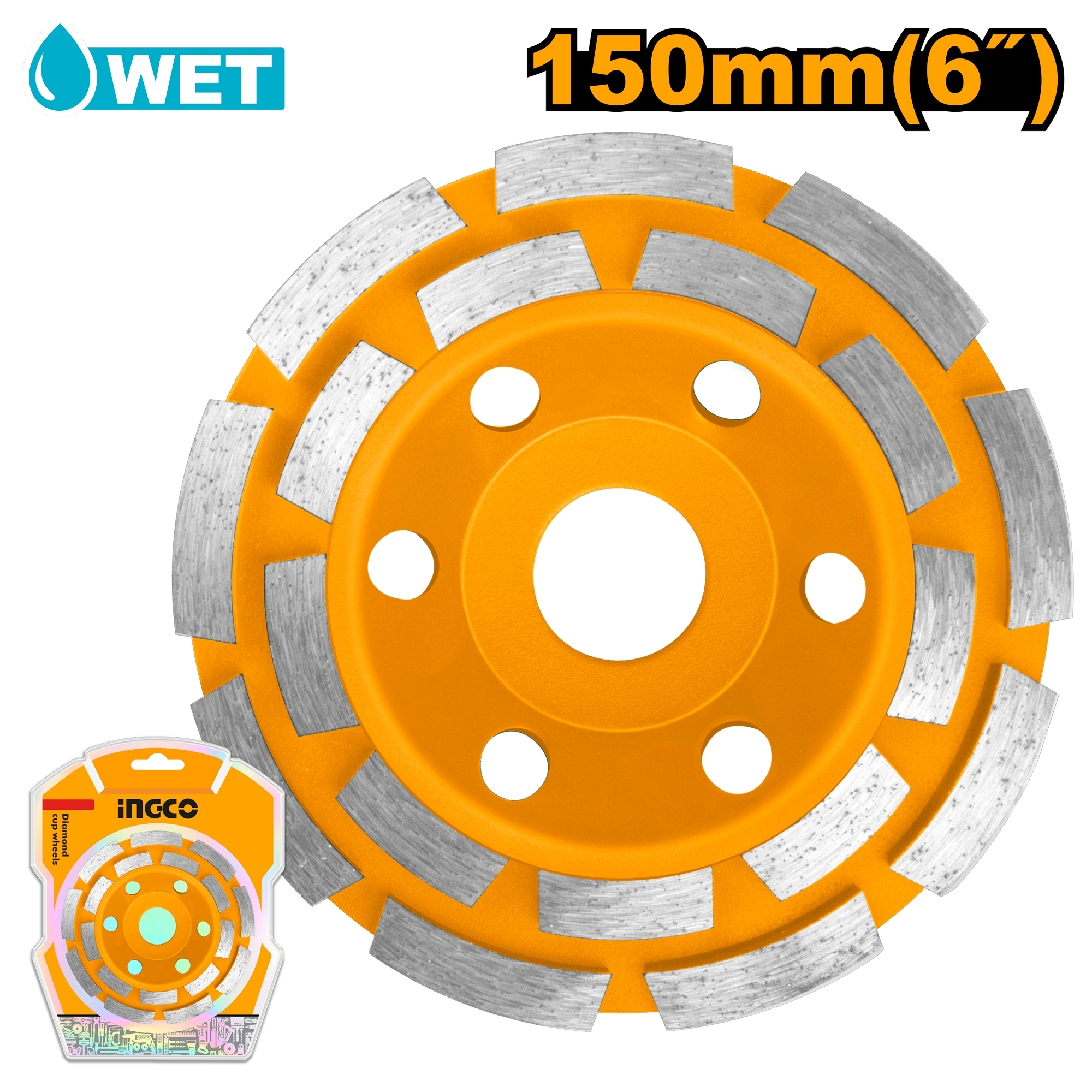 Disc Diamantat Slefuit Segmentat 125mm