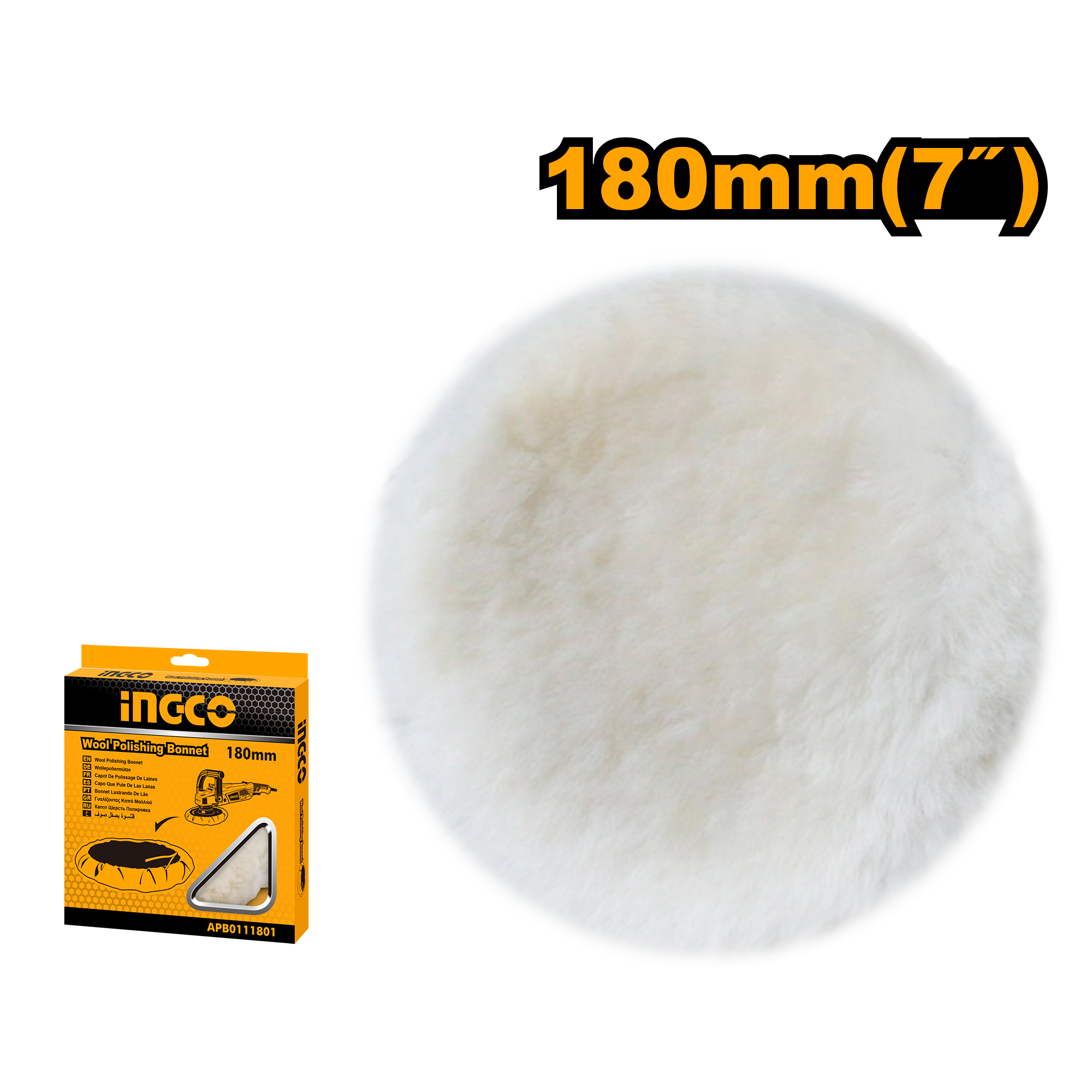 Disc Polish Textil 180mm